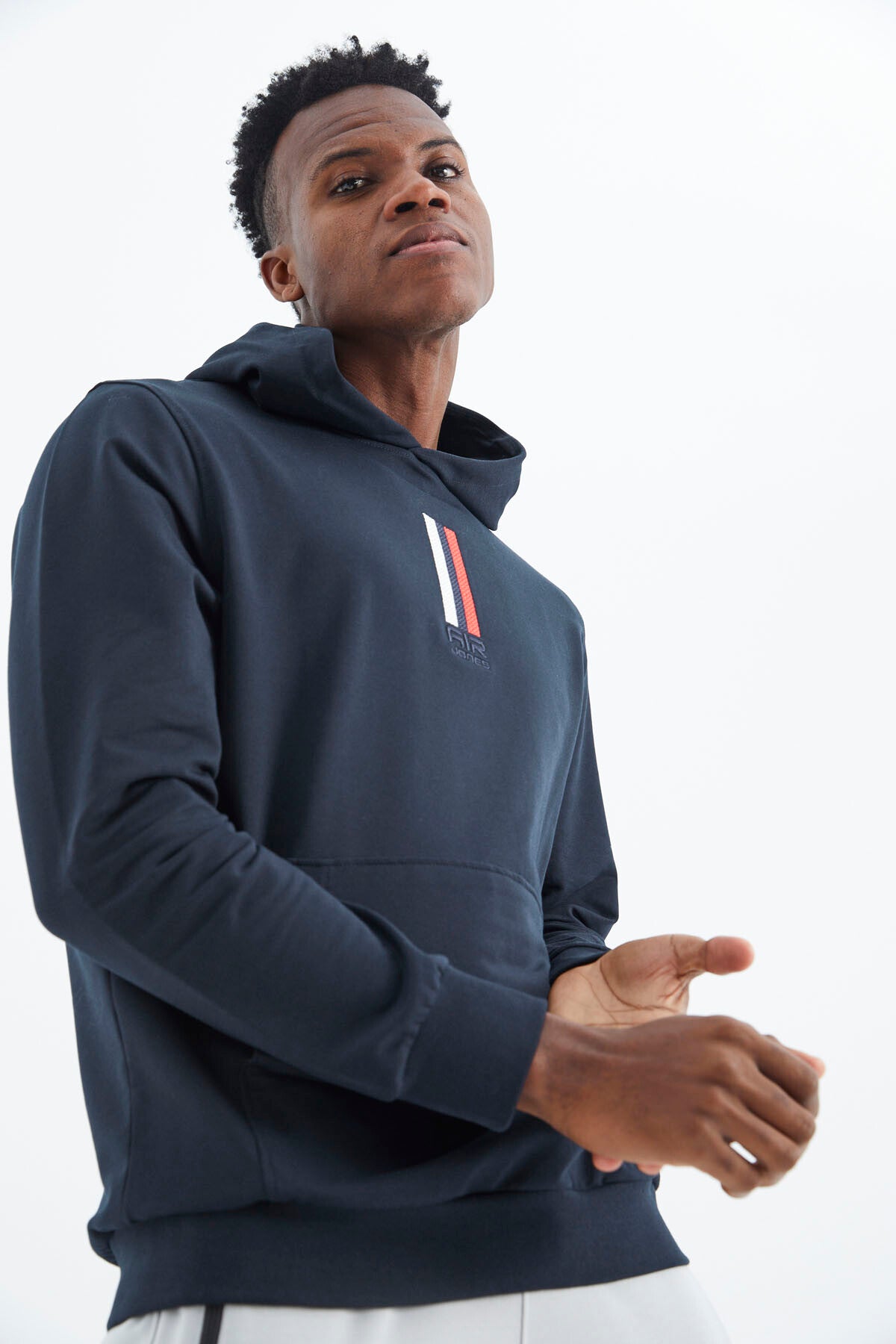 Harvey Lacivert Kapüşonlu Sweatshirt - 88309
