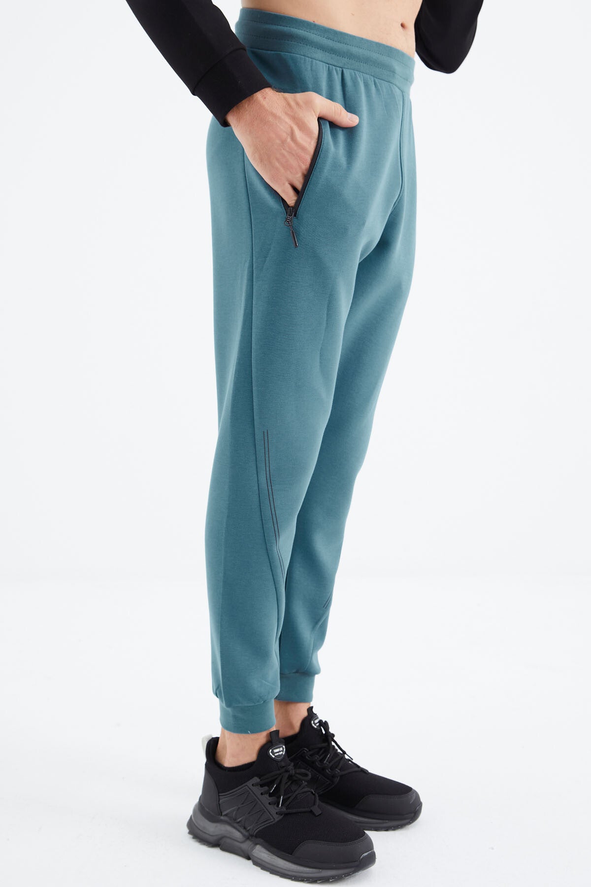 Orman Yeşili Bağcıklı Erkek Eşofman Alt - 82110