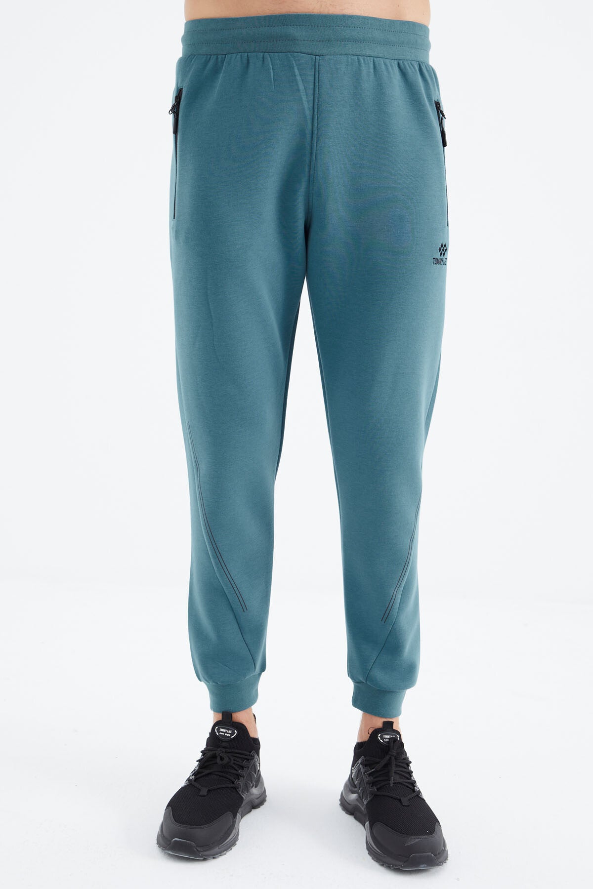 Orman Yeşili Bağcıklı Erkek Eşofman Alt - 82110