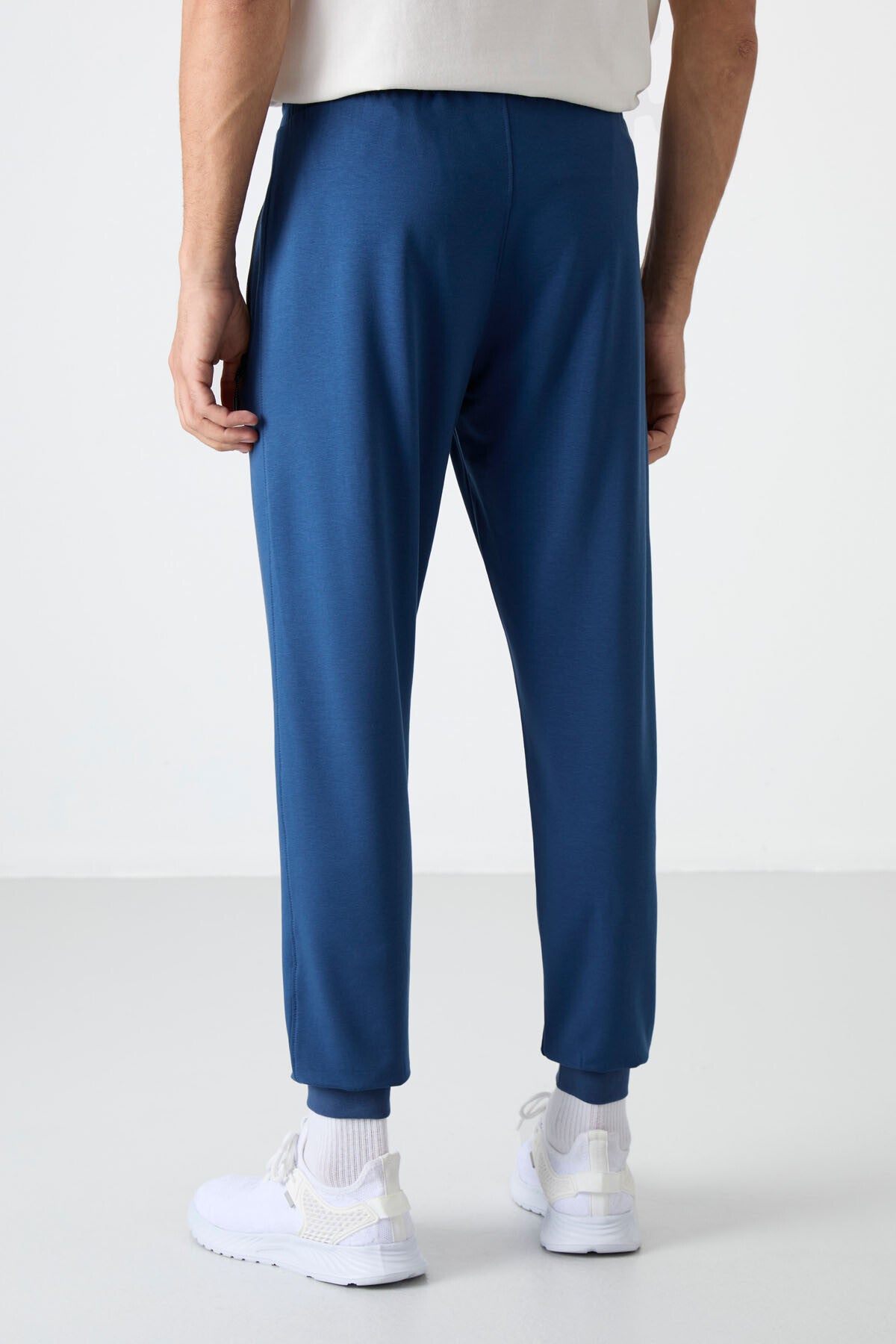 Parlament Fermuar Cepli Standart Kalıp Jogger Erkek Eşofman Alt - 84587