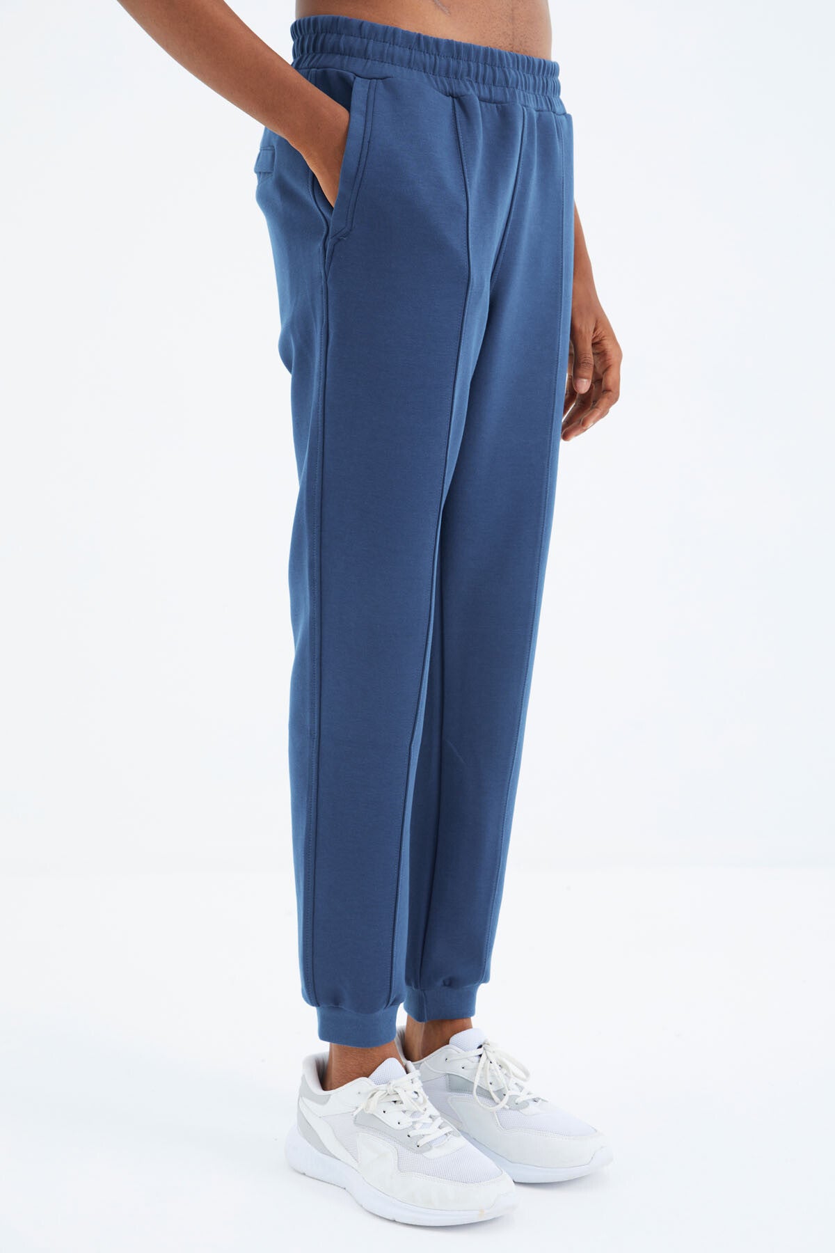 Parlament Bağcıklı Ön Dikiş Detaylı Standart Kalıp Erkek Eşofman Alt - 84994