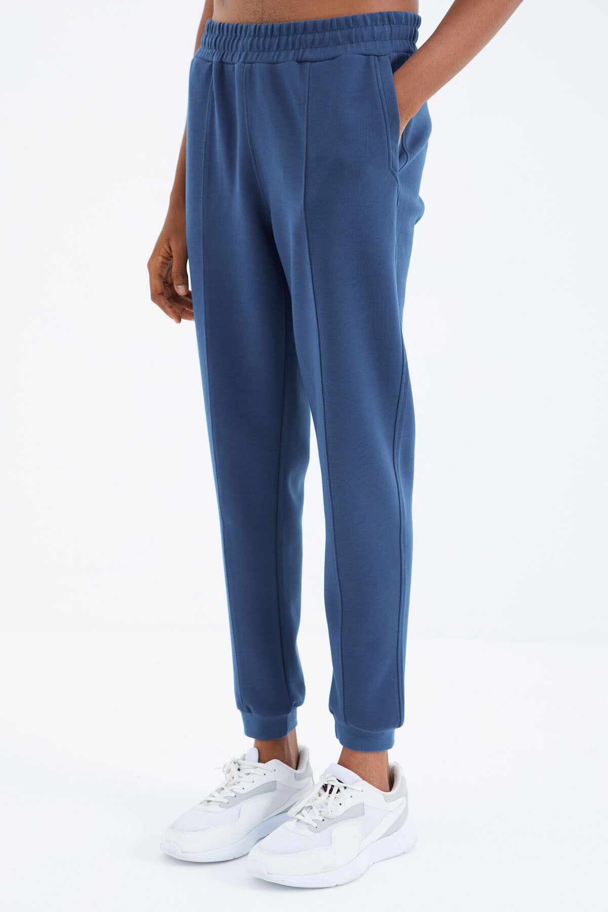 Parlament Bağcıklı Ön Dikiş Detaylı Standart Kalıp Erkek Eşofman Alt - 84994