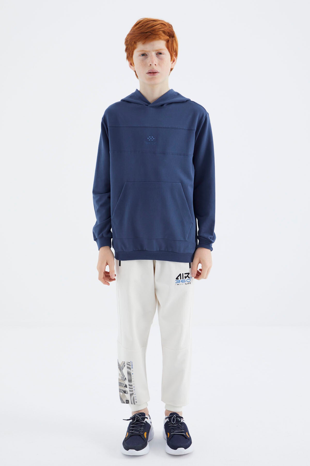 Parlament Kapüşonlu Basic Erkek Çocuk Sweatshirt - 11181