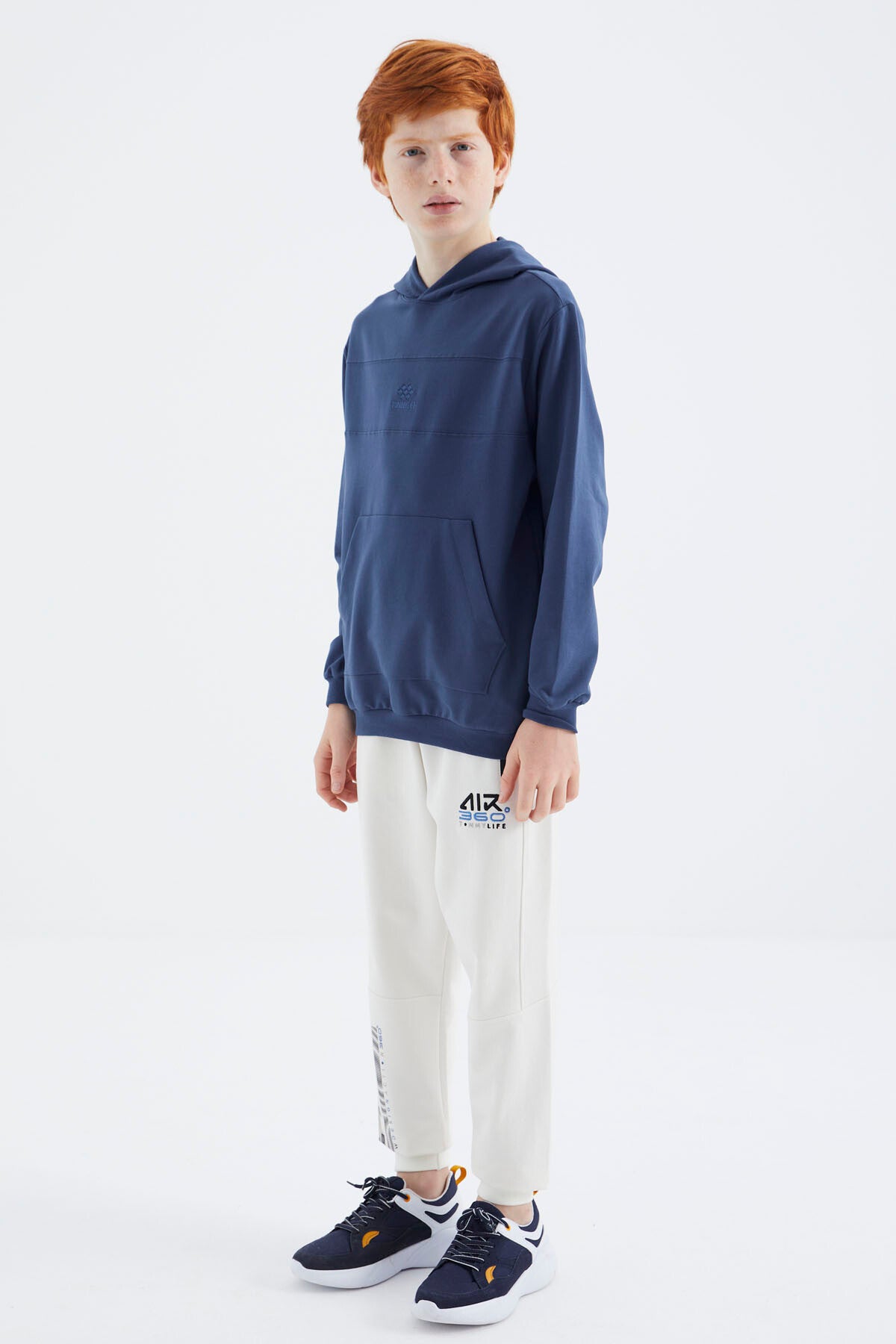 Parlament Kapüşonlu Basic Erkek Çocuk Sweatshirt - 11181