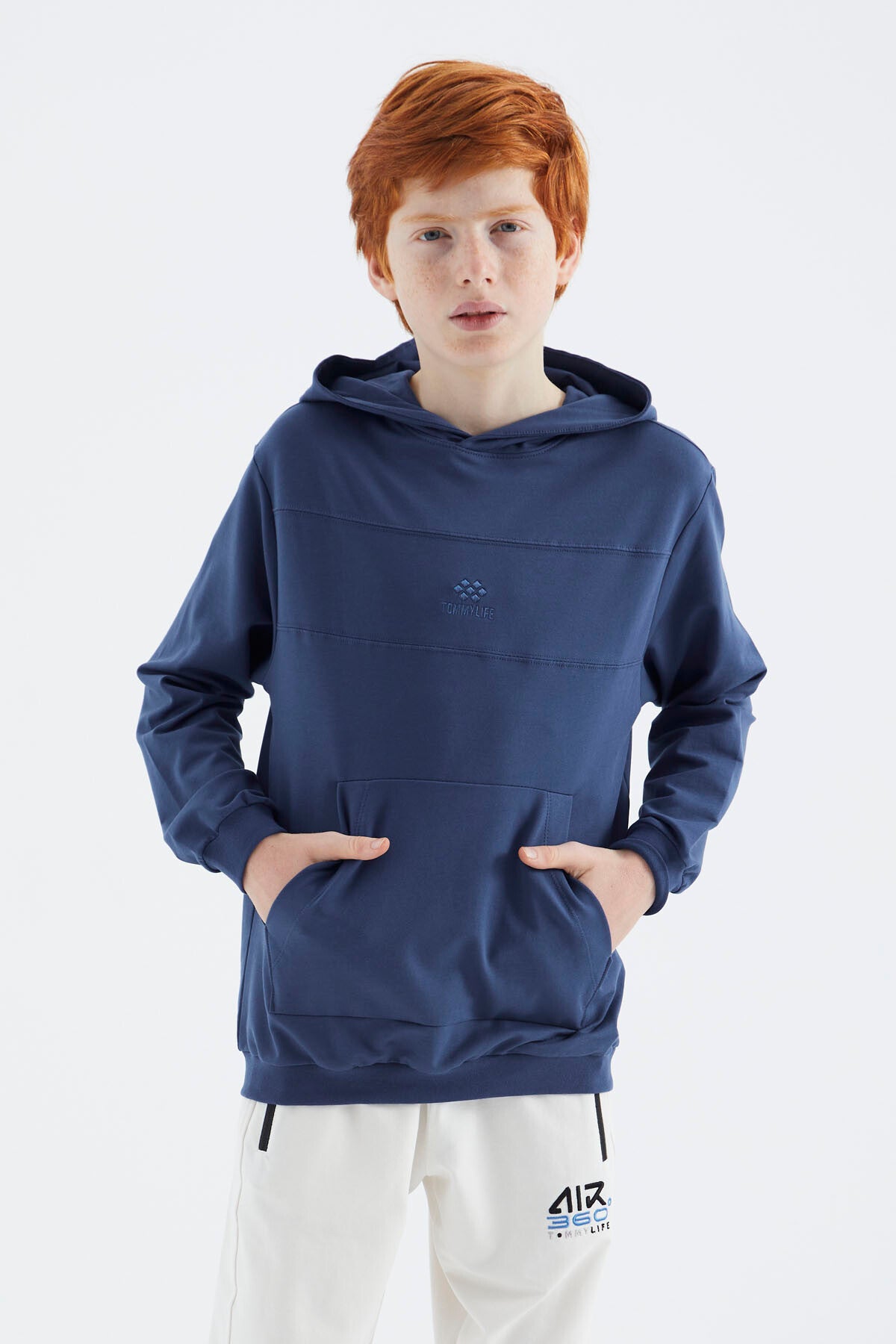 Parlament Kapüşonlu Basic Erkek Çocuk Sweatshirt - 11181