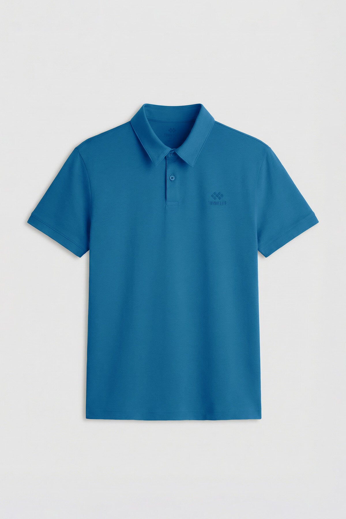 Saks Standart Kalıp Basic Polo Yaka Erkek T-Shirt - 87748