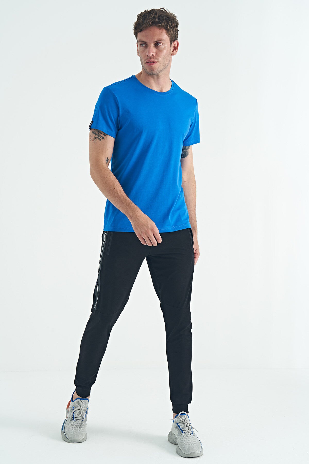 Calvin Saks Basic Erkek T-Shirt - 88245
