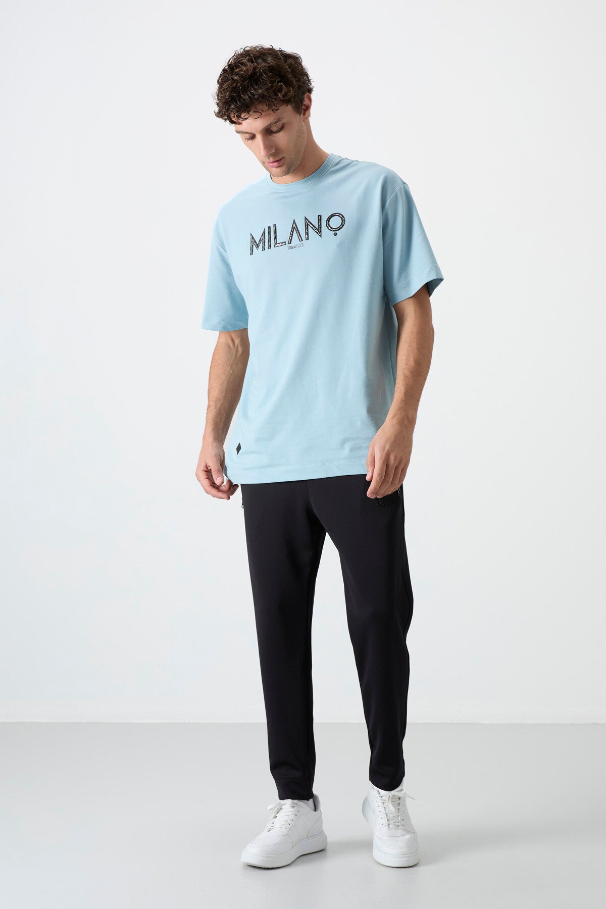 Barton Siyah Jogger Erkek Eşofman Alt - 84952