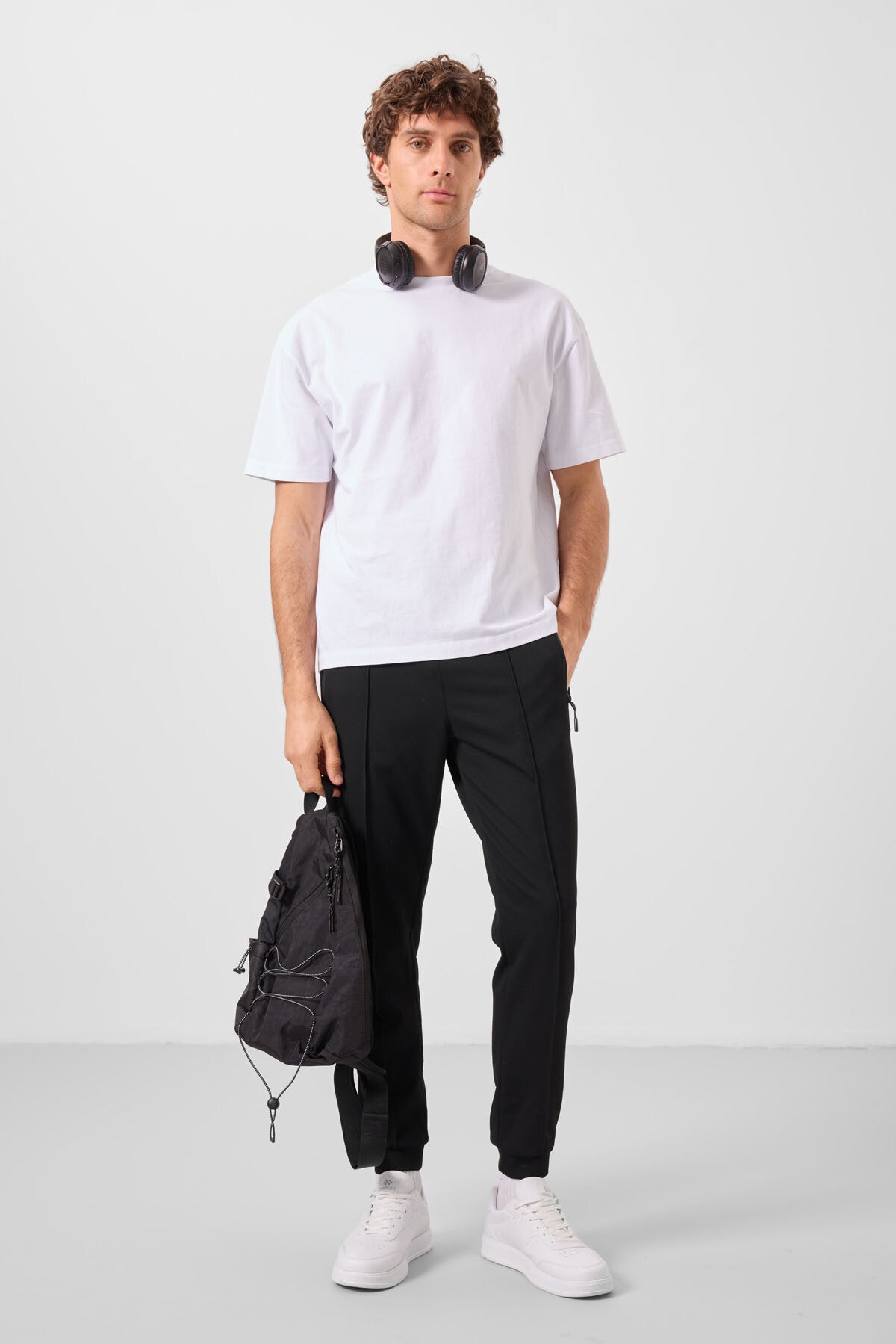 Siyah Jogger Erkek Eşofman Altı - 82113