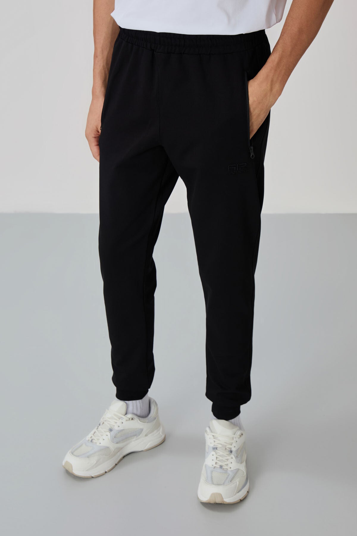 Anton Siyah Jogger Eşofman Takım - 85178