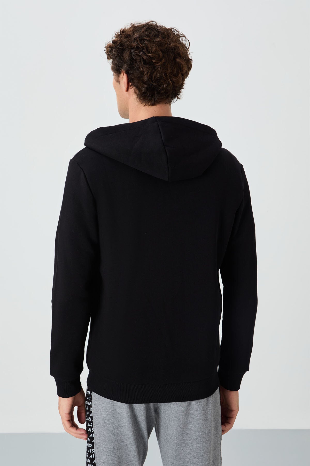 Hector Siyah Şardonlu Erkek Sweatshirt - 88139