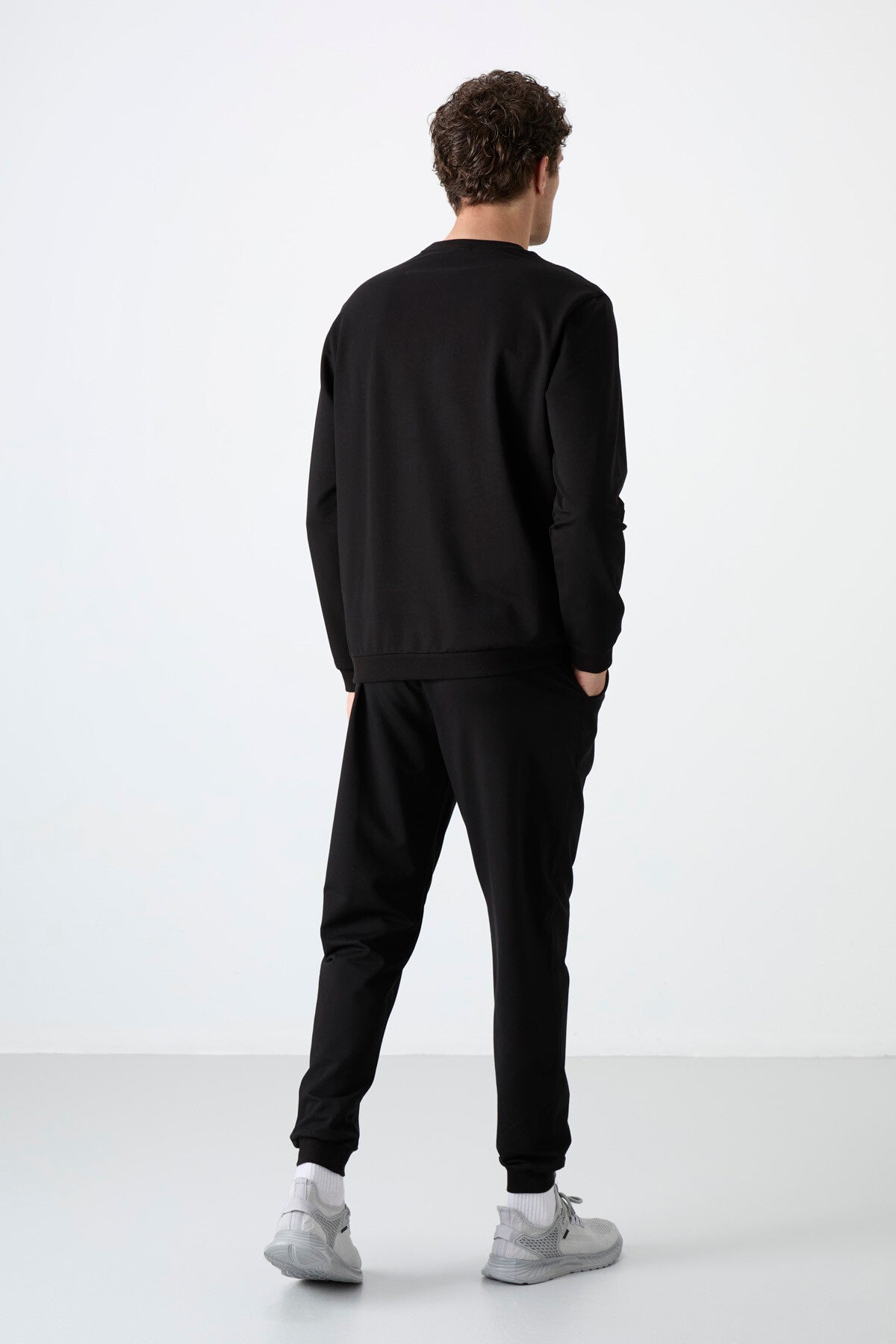 Keith Siyah Basic Erkek Eşofman Takım - 85231