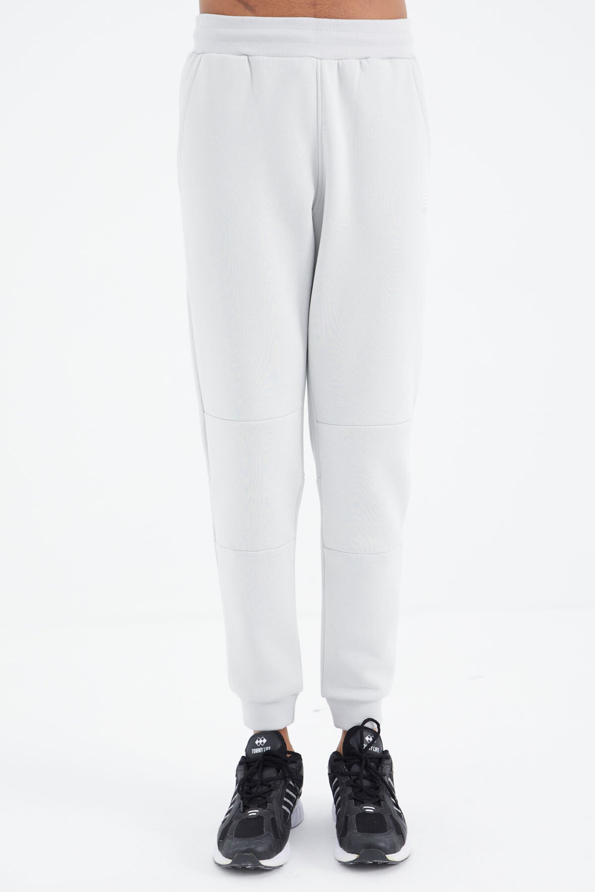 Taş Bağcıklı Şerit Detaylı Rahat Kalıp Erkek Eşofman Alt - 82106