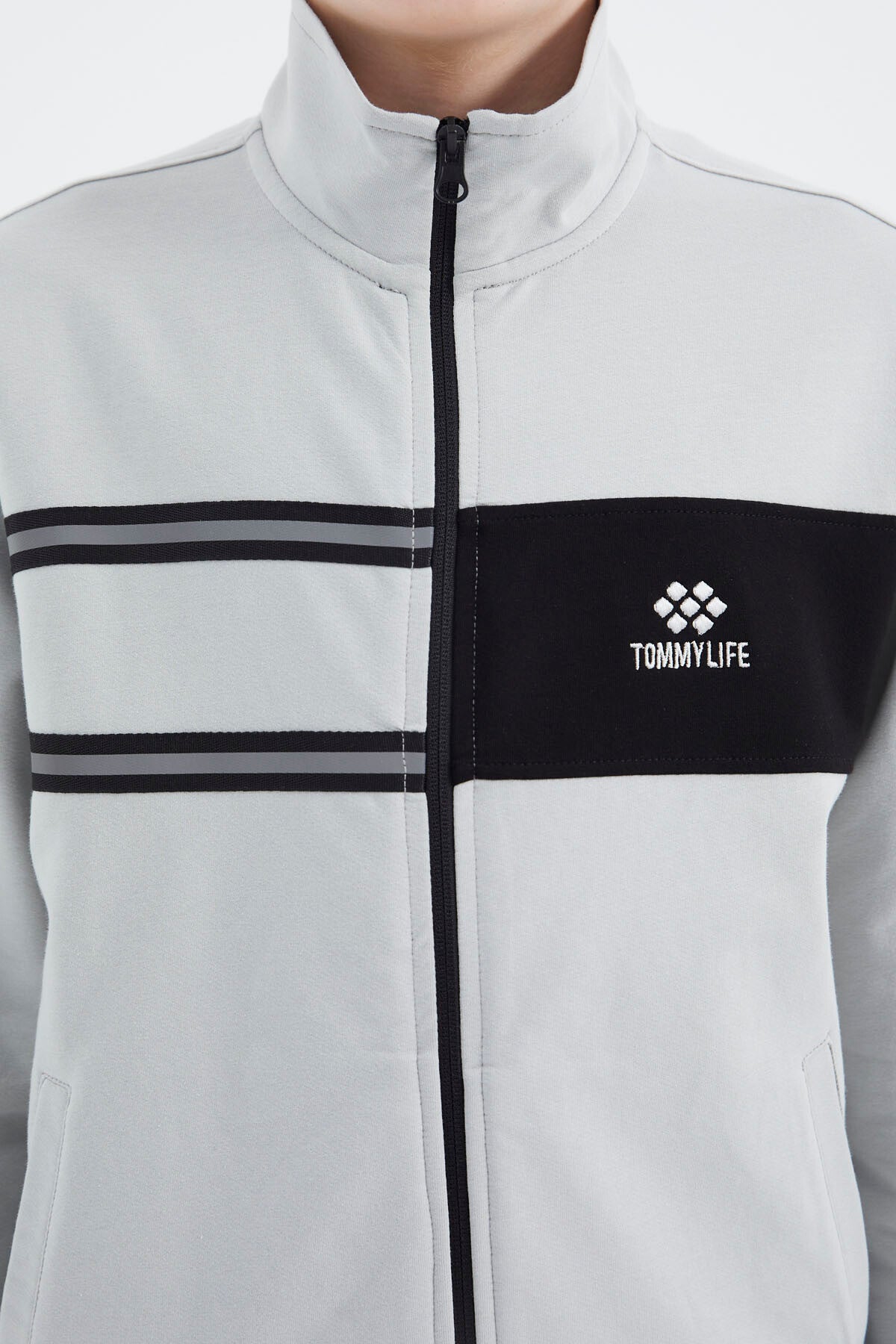 Taş Dik Yaka Erkek Çocuk Sweatshirt - 11183