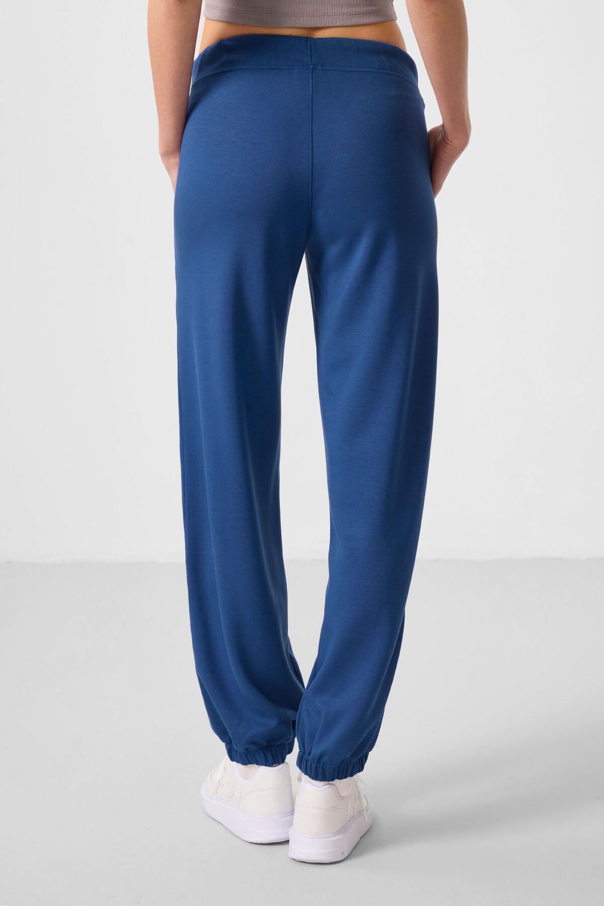 Parlament Yumuşak Dokulu Cep Detaylı Rahat Form Kadın Pantolon - 94672