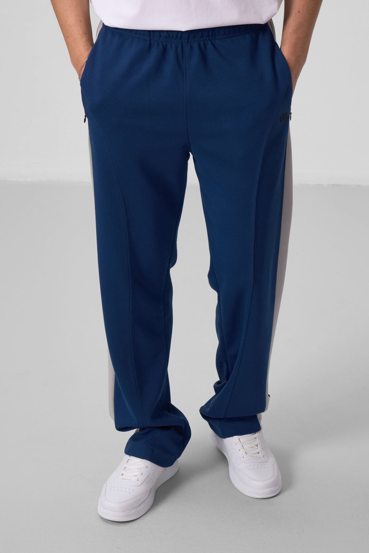 Parlament Yüzeyi Dokulu Standart Fit Palazzo Erkek Pantolon - 82171