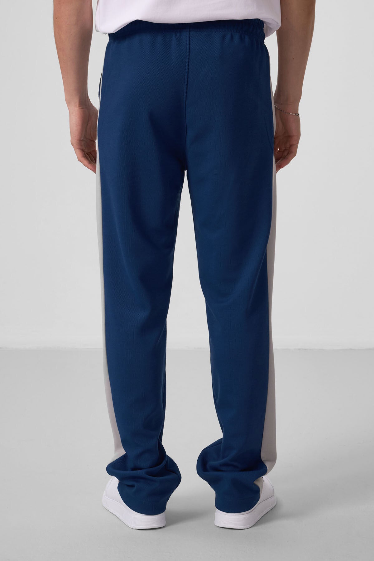 Parlament Yüzeyi Dokulu Standart Fit Palazzo Erkek Pantolon - 82171