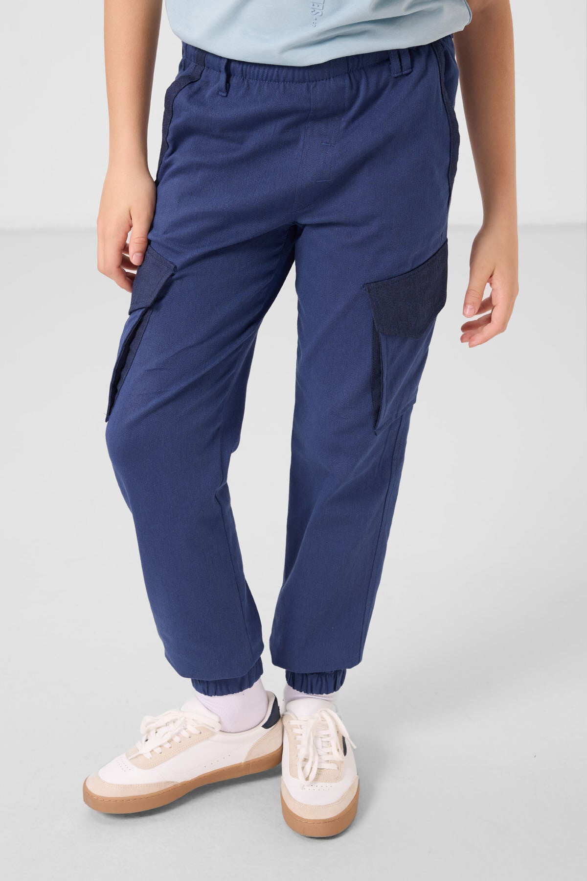 Parlament Standart Fit Dokuma Hafif Esnek Chino Erkek Çocuk Pantolon - 11271