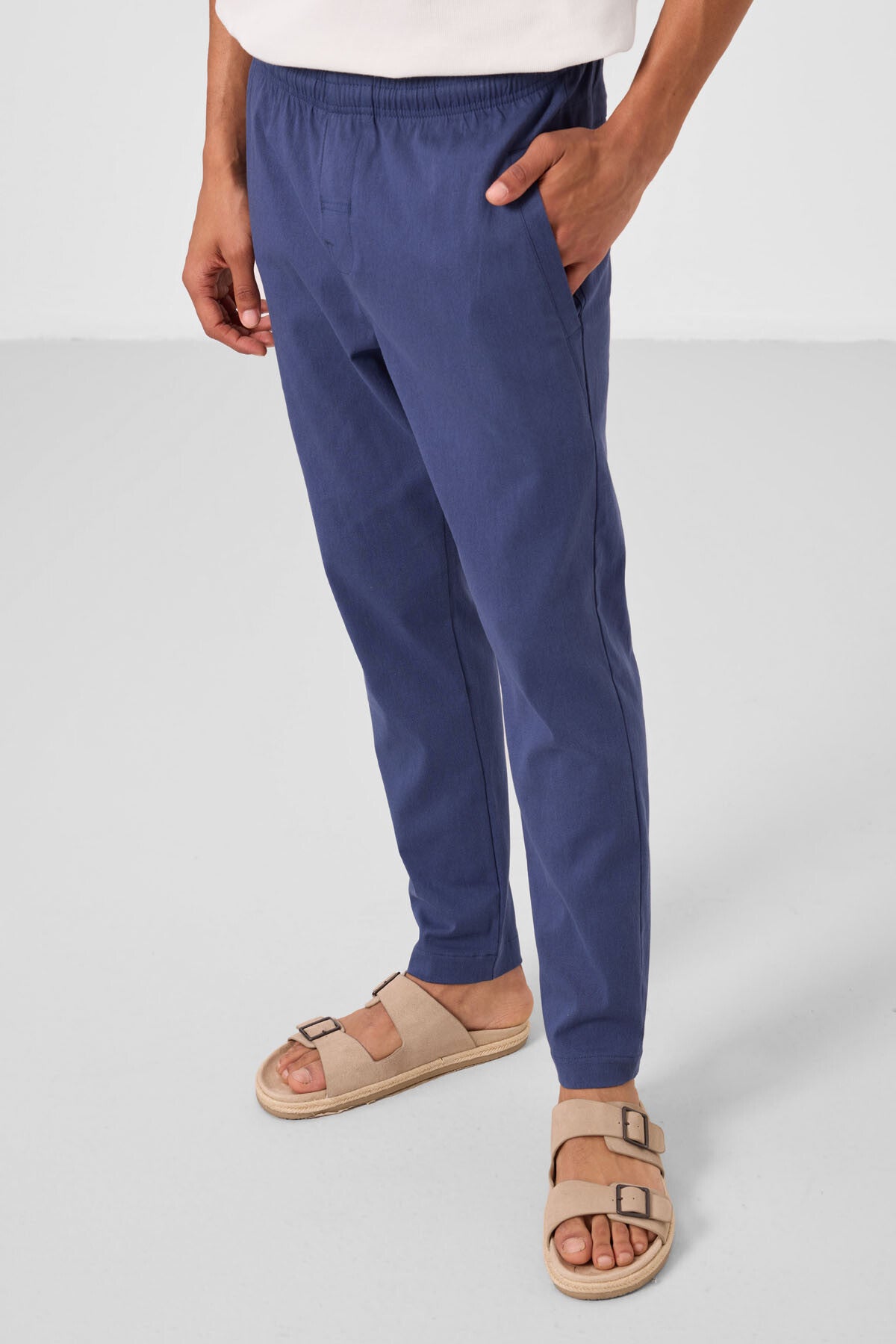 Parlament Standart Fit Dokuma Hafif Esnek Chino Erkek Pantolon - 82179