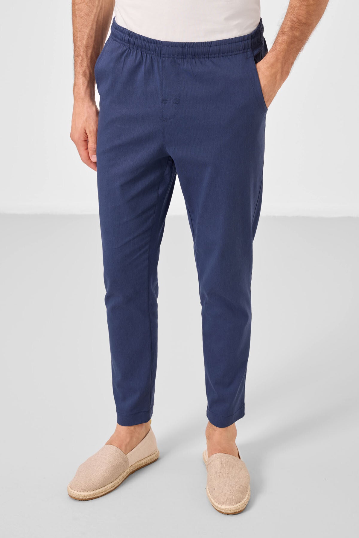 Parlament Standart Fit Dokuma Hafif Esnek Chino Erkek Pantolon - 82180