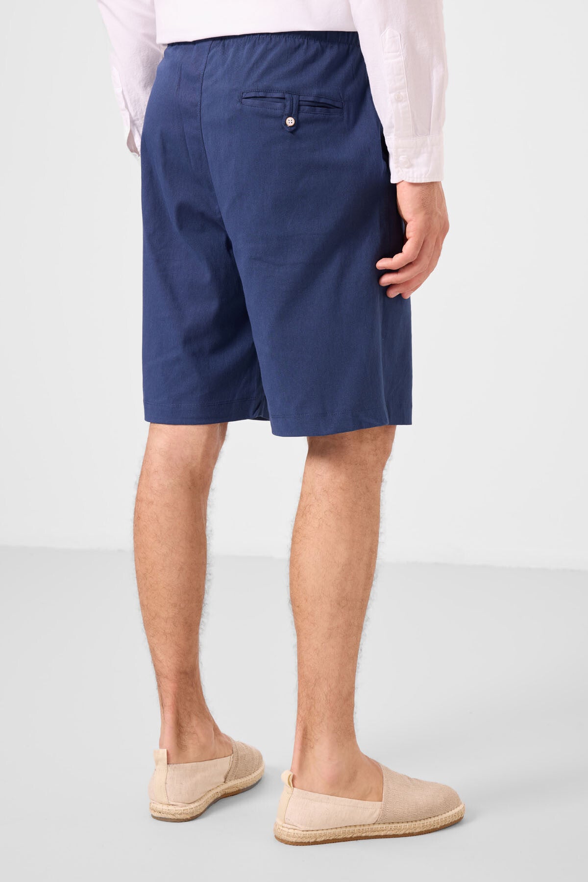 Parlament Standart Fit Dokuma Hafif Esnek Chino Erkek Şort - 81291