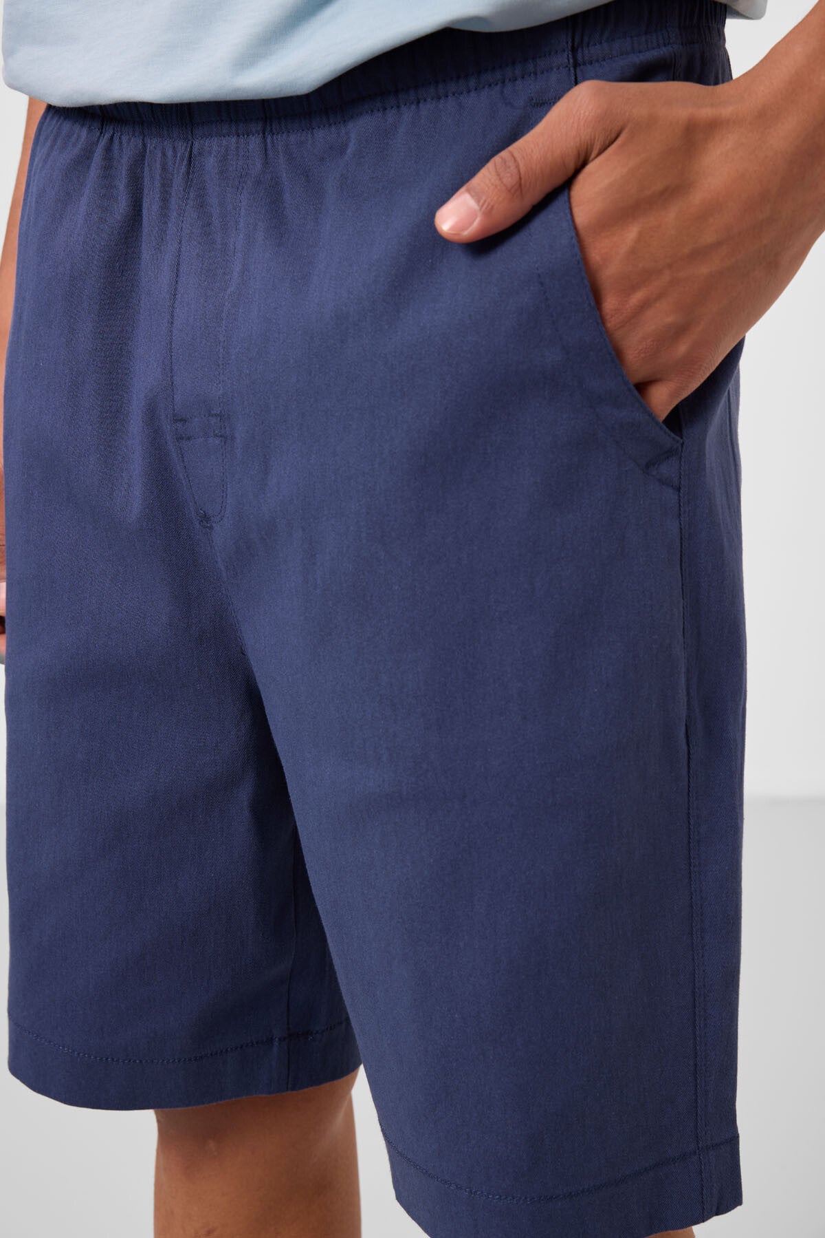 Parlament Standart Fit Dokuma Hafif Esnek Chino Erkek Şort - 81293