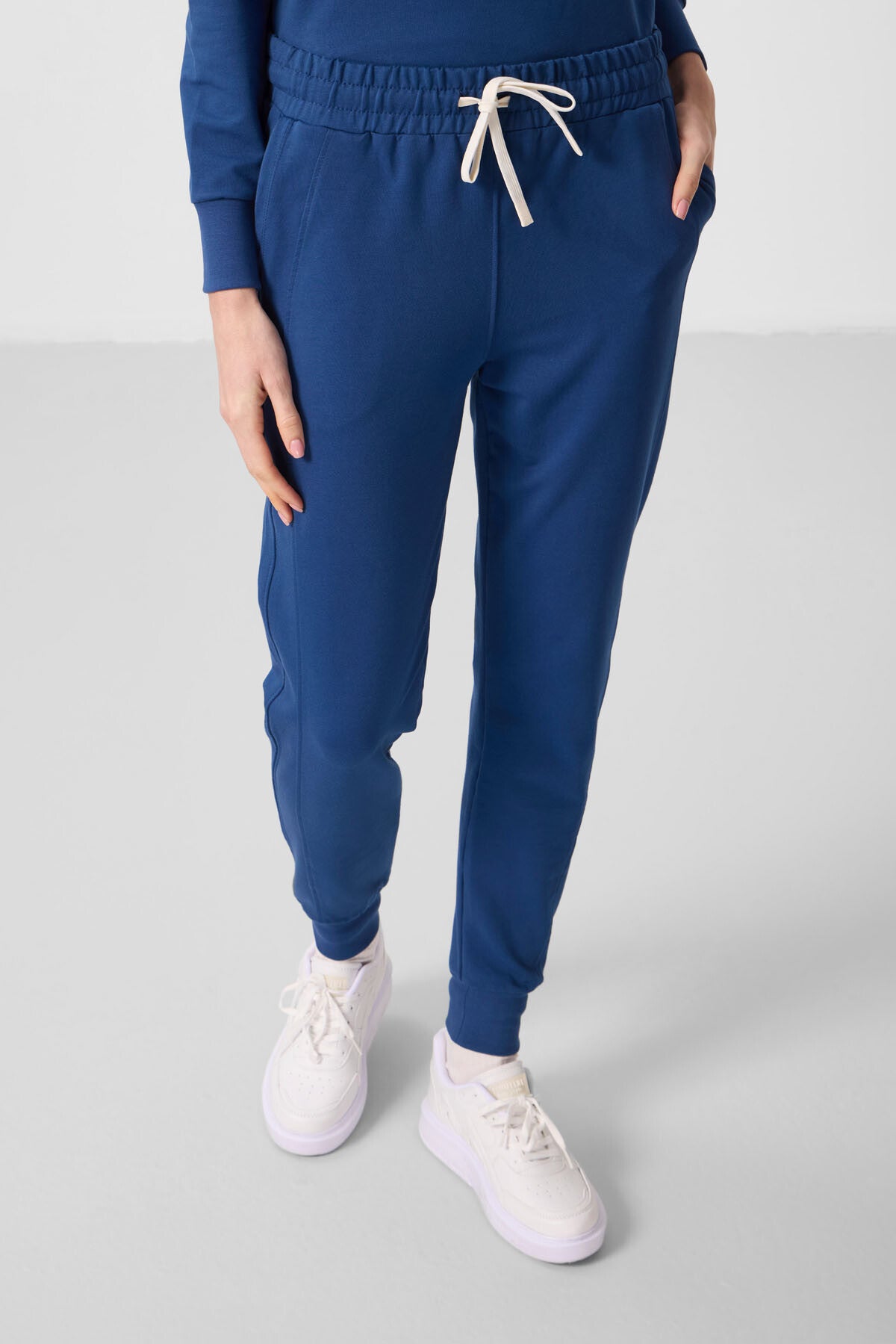 Parlament Kapüşonlu Oversize Kadın Eşofman Takım - 95336