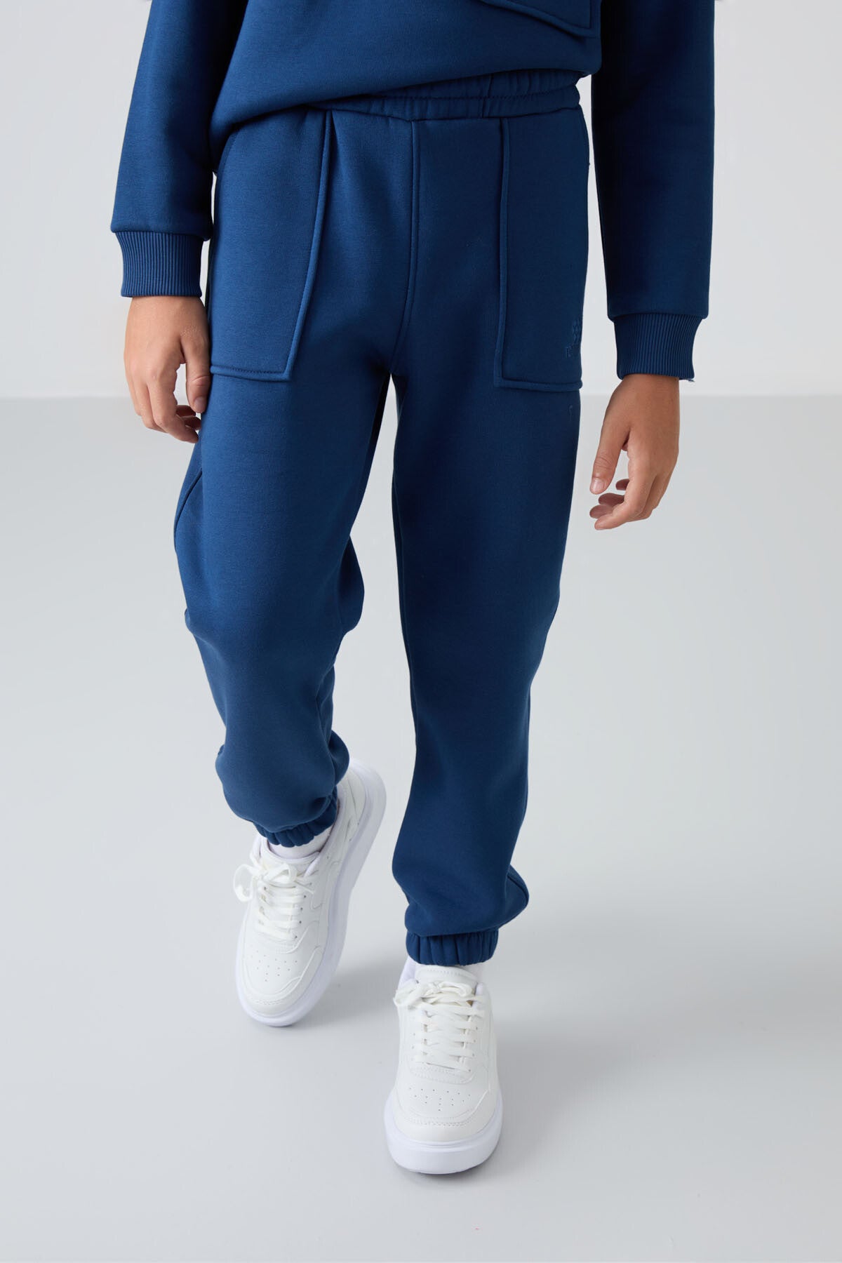 Parlament Pamuklu Kalın İçi Tüylü Standart Fit Baskılı Erkek Çocuk Eşofman Takım - 11257