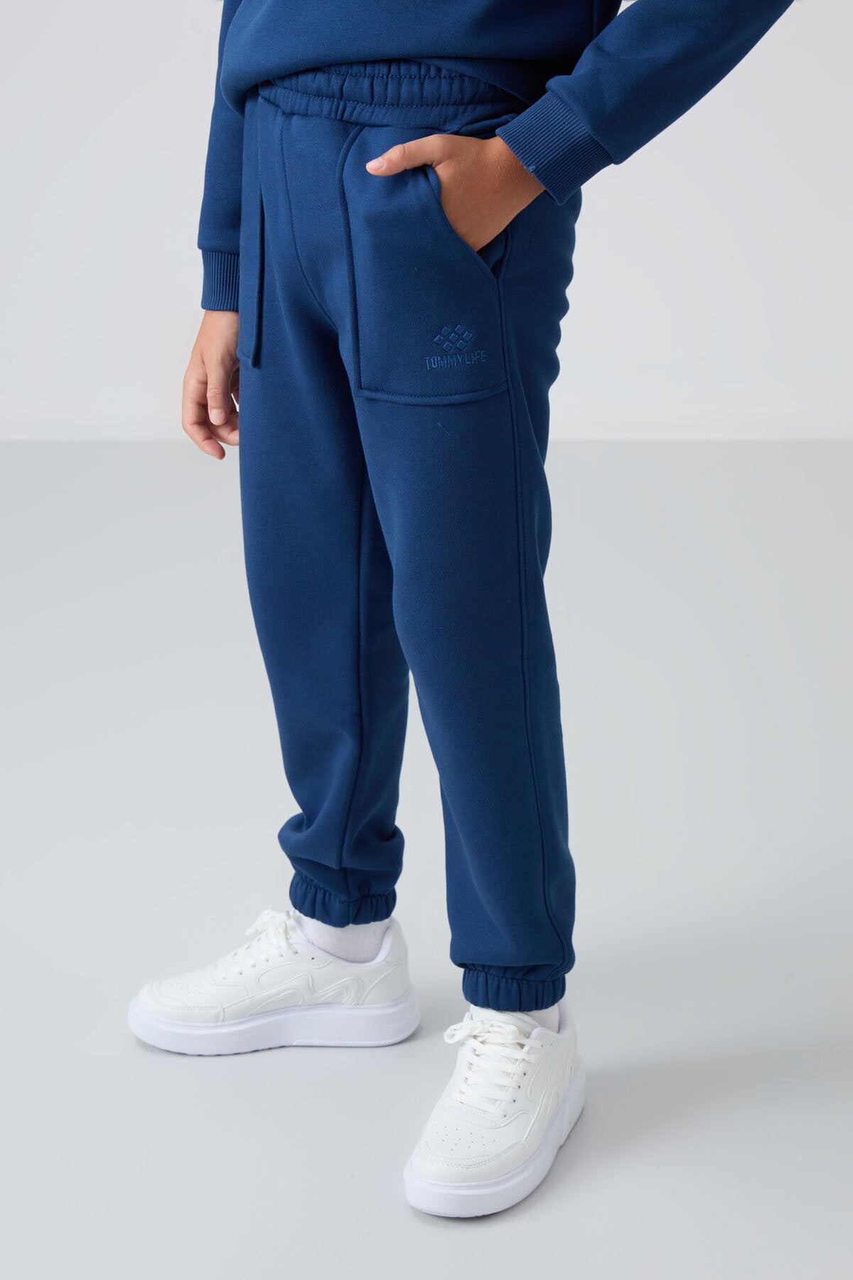 Parlament Pamuklu Kalın İçi Tüylü Standart Fit Baskılı Erkek Çocuk Eşofman Takım - 11257