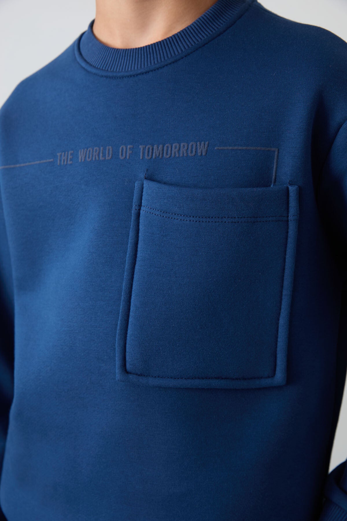 Parlament Pamuklu Kalın İçi Tüylü Standart Fit Baskılı Erkek Çocuk Eşofman Takım - 11257