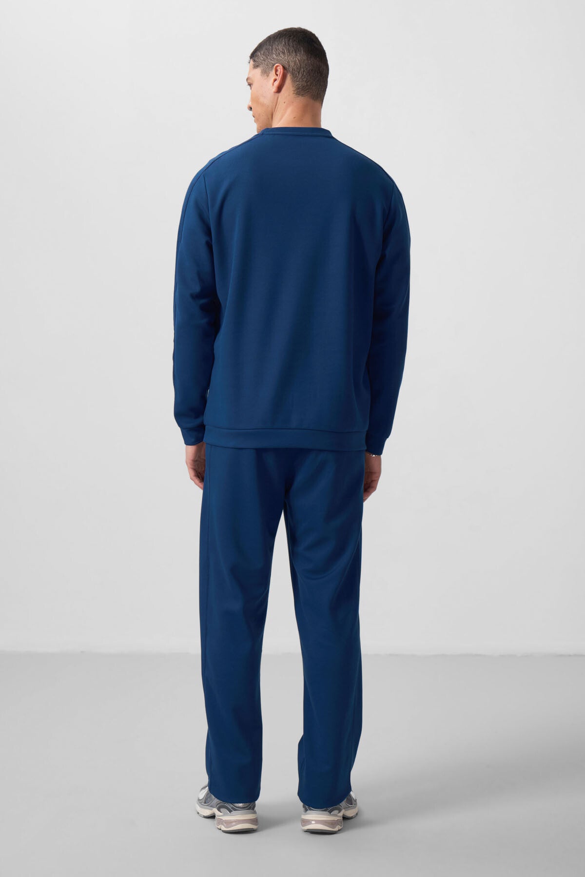 Parlament Yüzeyi Dokulu Oversize Erkek Eşofman Takım - 85275