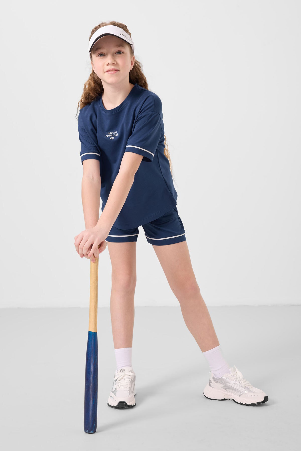 Parlament Pamuklu Yumuşak Dokulu Standart Fit Basic Kız Çocuk Şort Takım - 75183