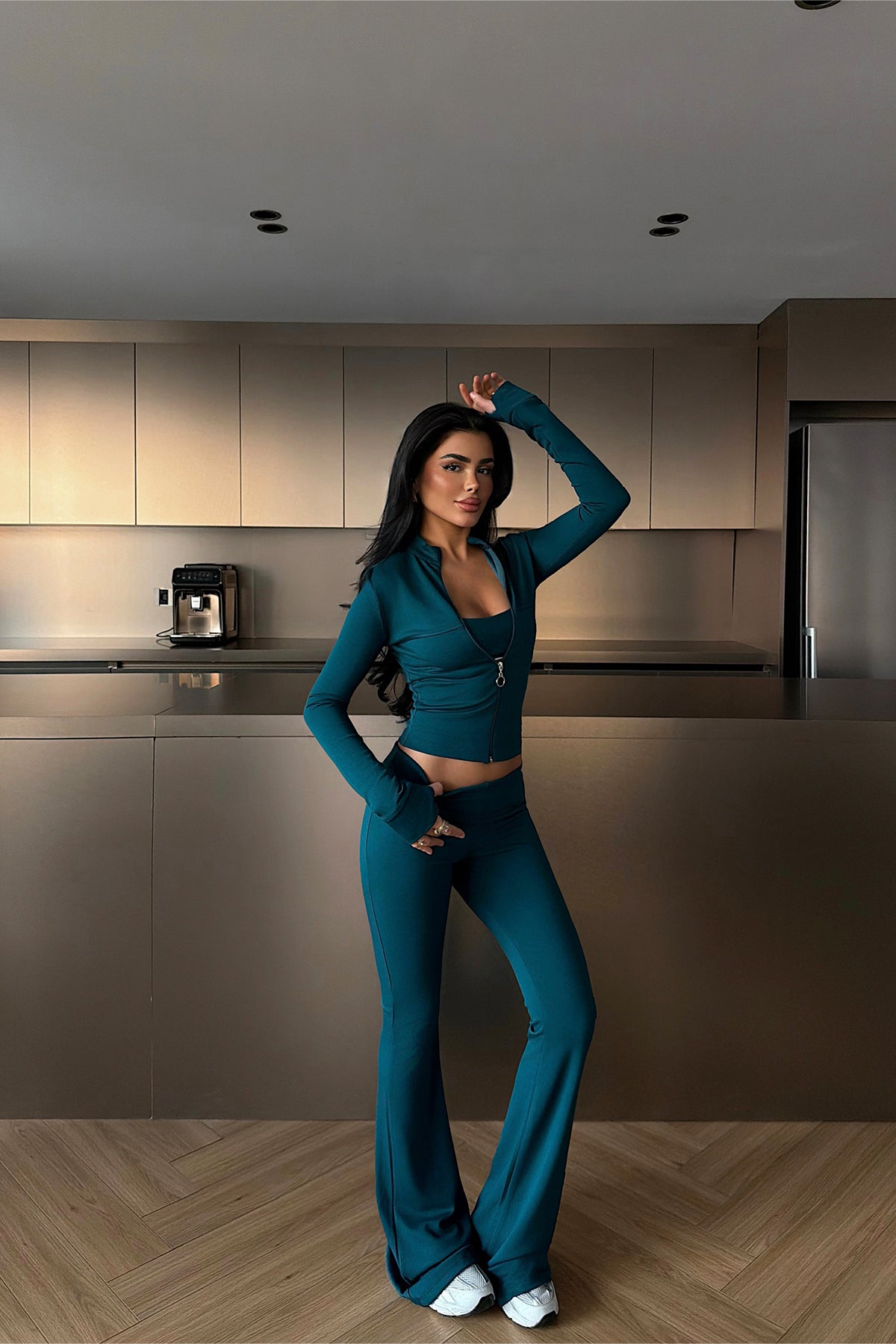 Petrol Yeşil Clevny Takım ATE-4607