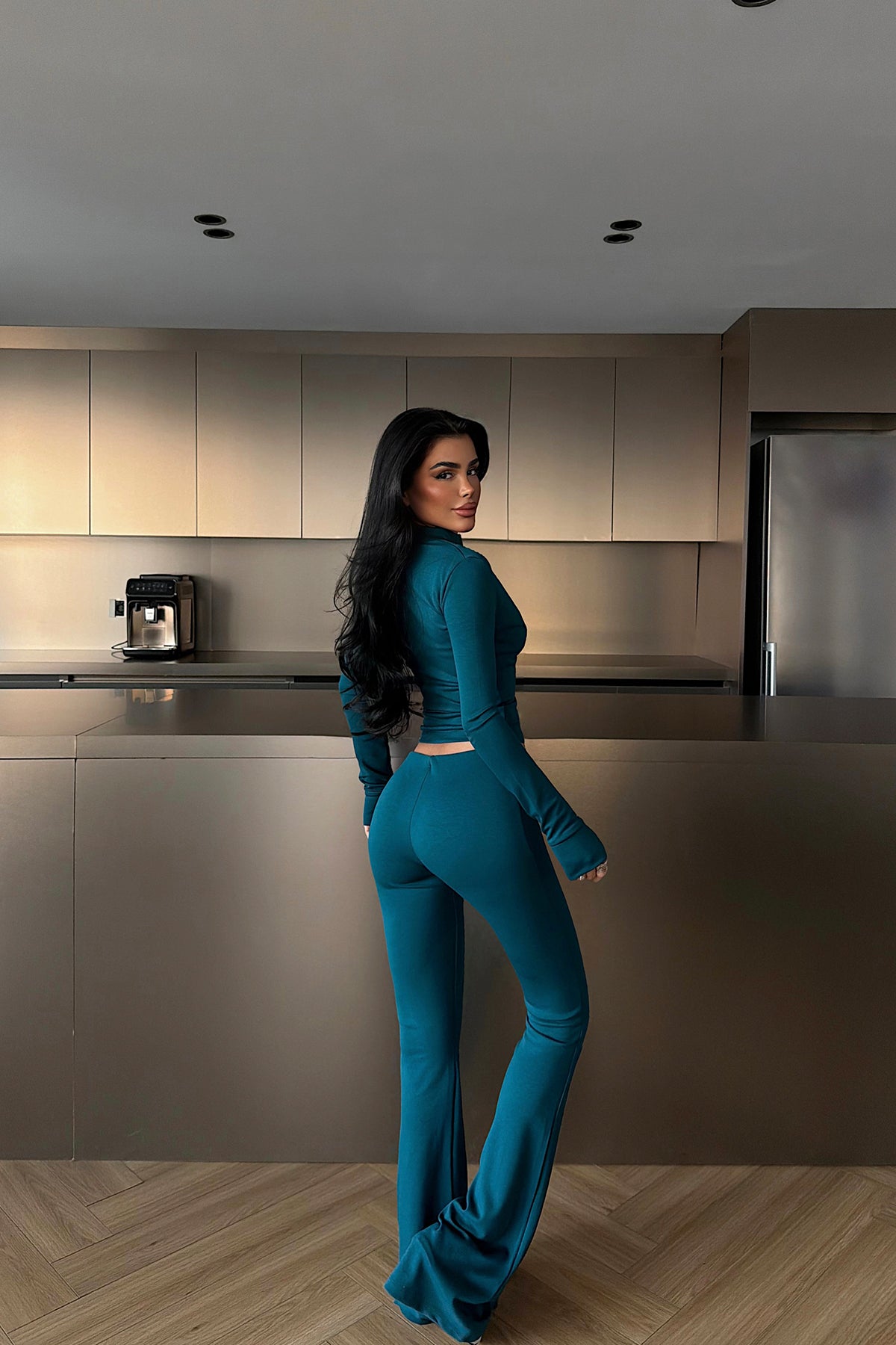 Petrol Yeşil Clevny Takım ATE-4607