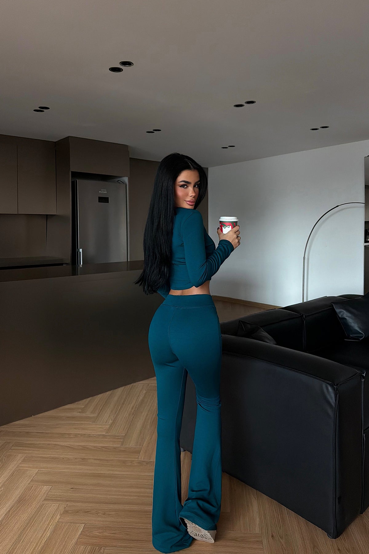 Petrol Yeşili Aesop takım ATE-4077