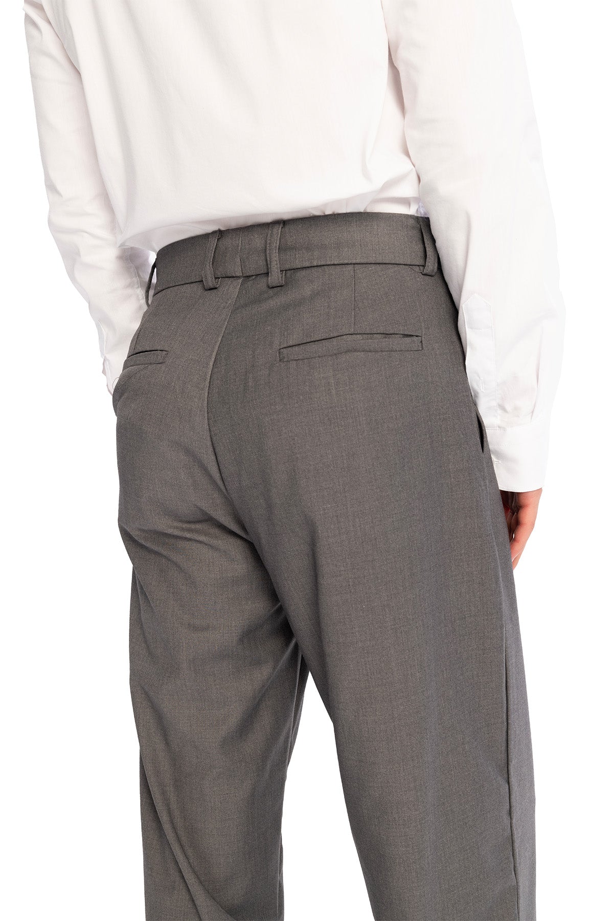 PİLİLİ PANTOLON - ANTRASİT - ANTRASİT L