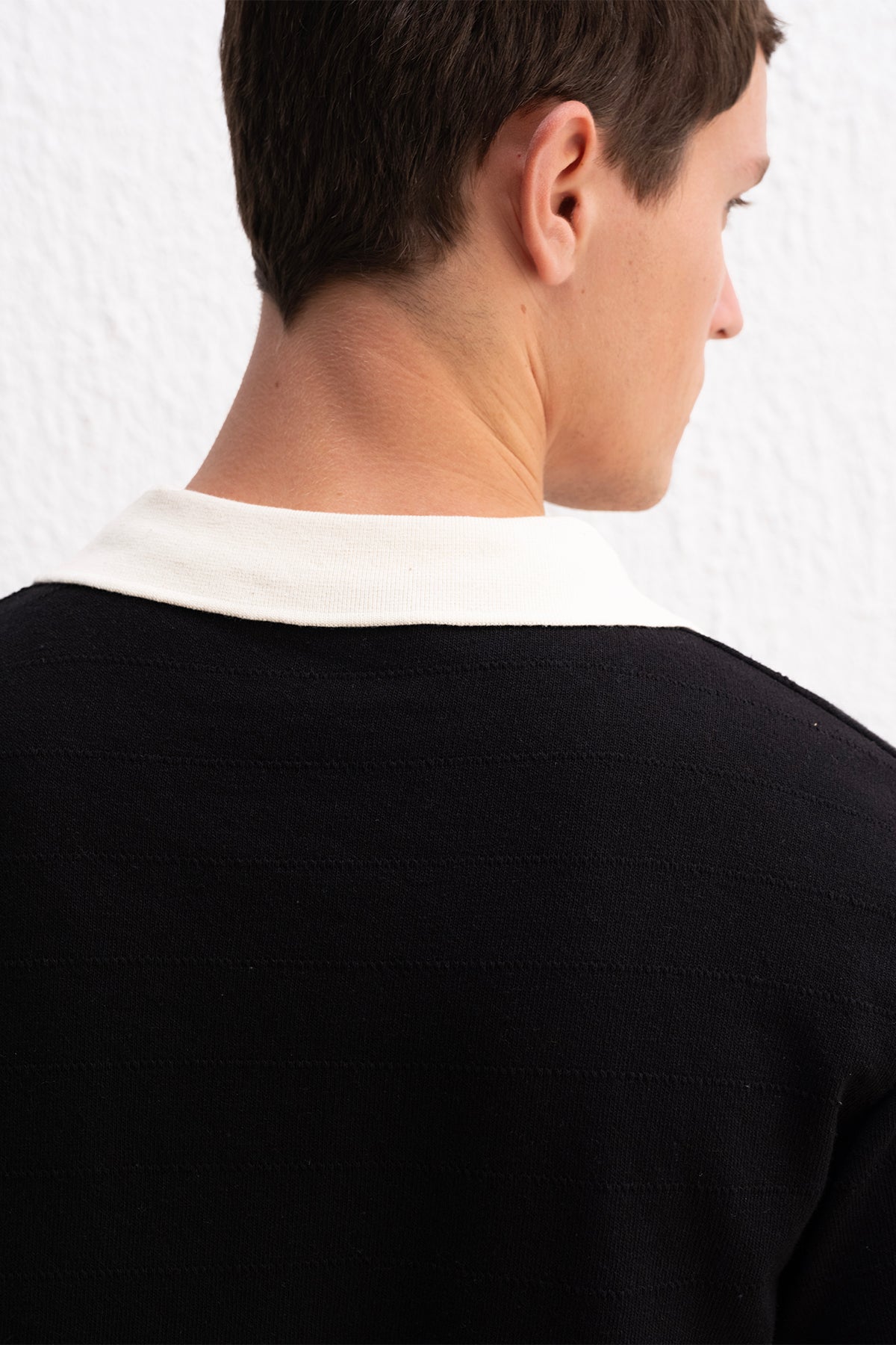 POLO YAKA SİYAH T-SHIRT