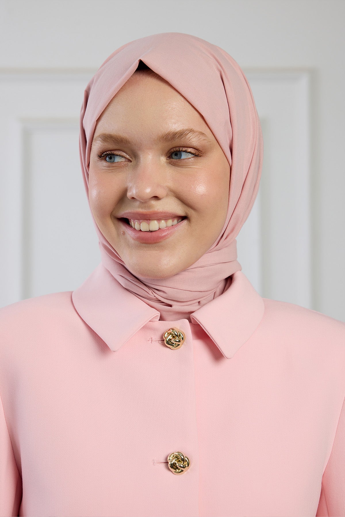 Pure Pamuk Şal - Soft Pembe