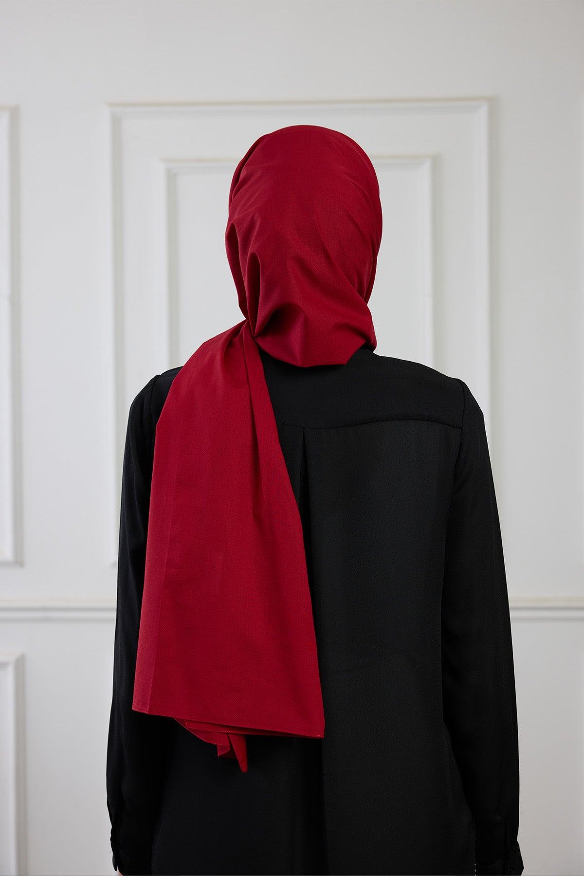 Pure Pamuk Şal - Vişne