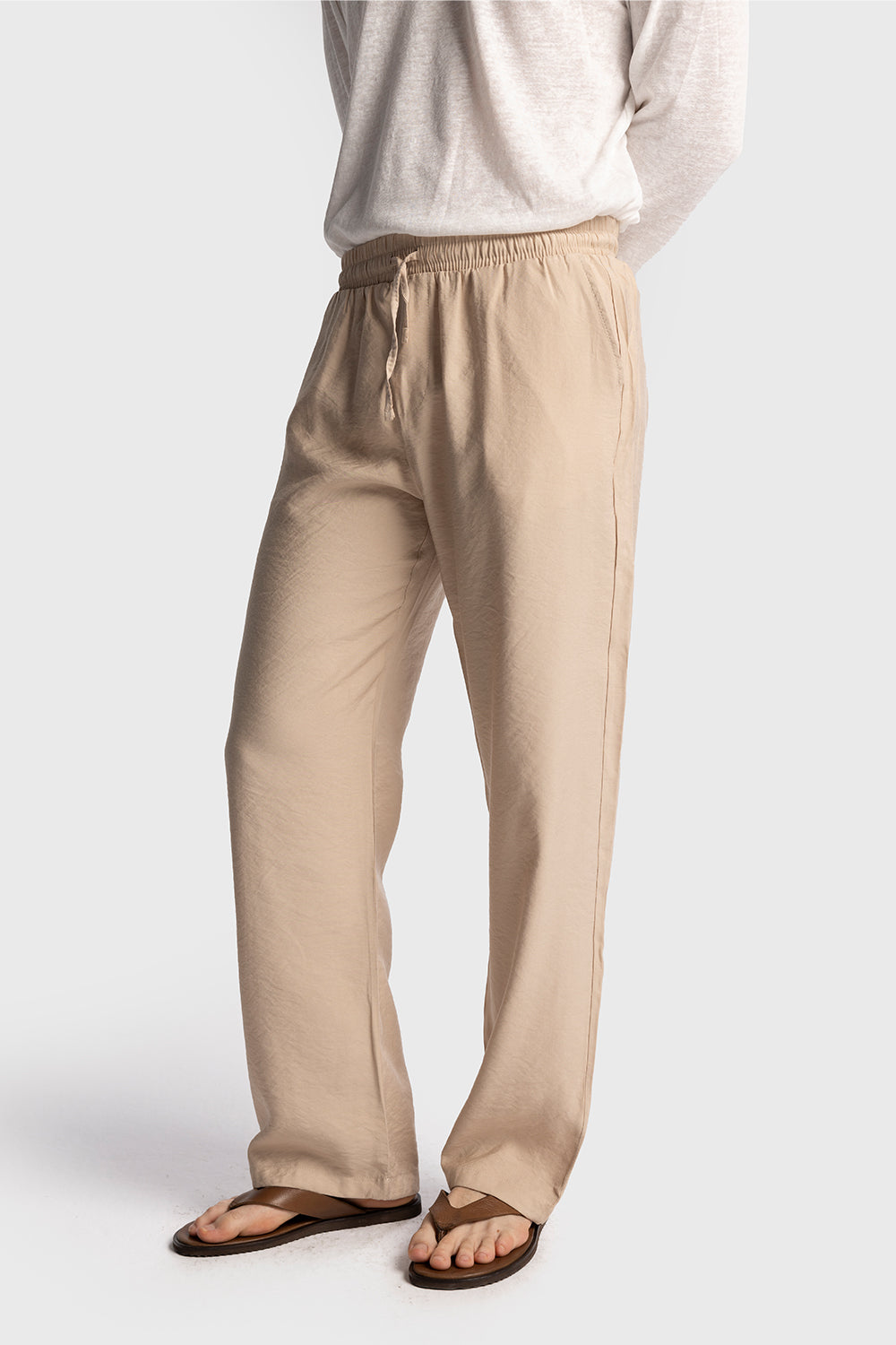 RAHAT KESİM DÖKÜMLÜ PANTOLON