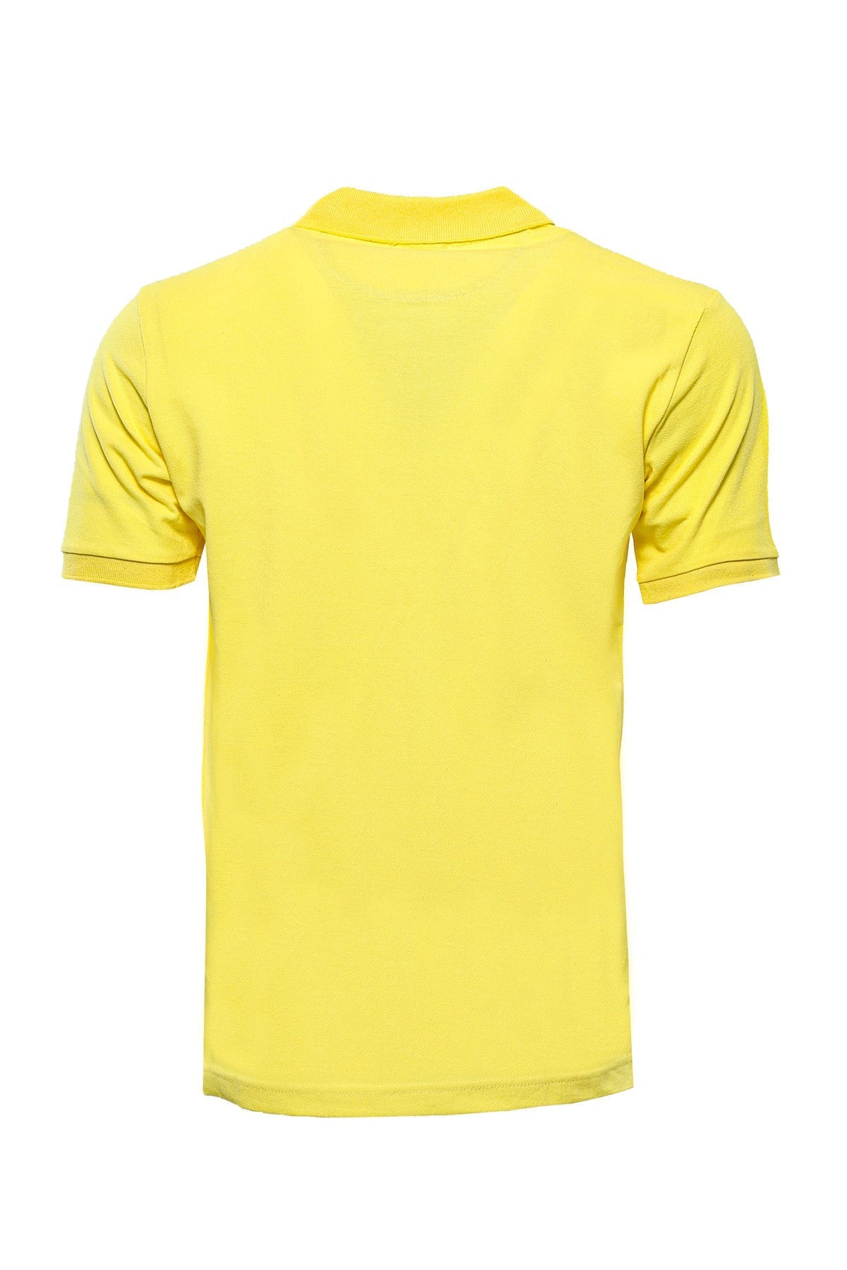 Polo Yaka Oxford Sarı T-shirt | Wessi