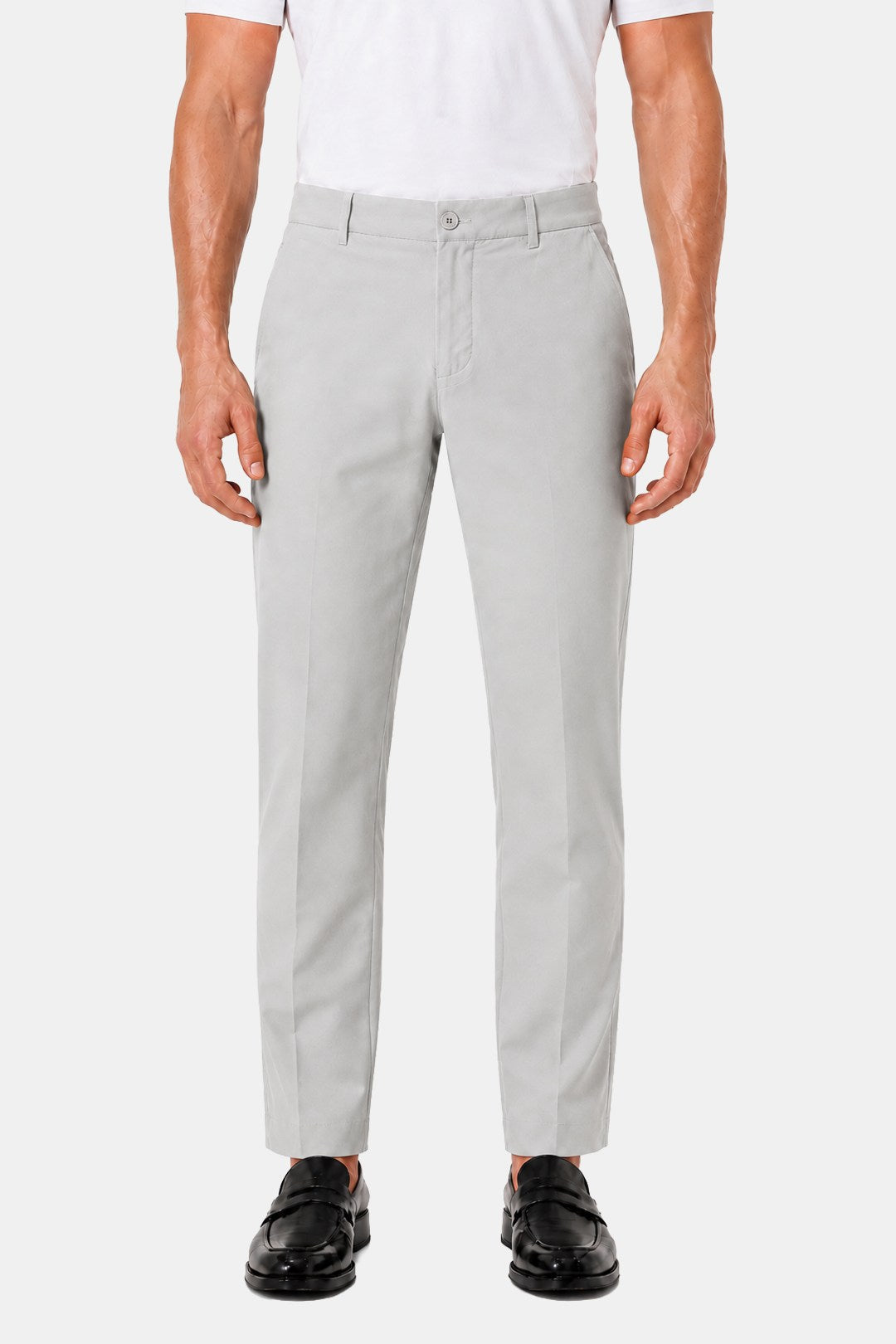 Açık Gri SABRİ ÖZEL CHINO PANTOLON