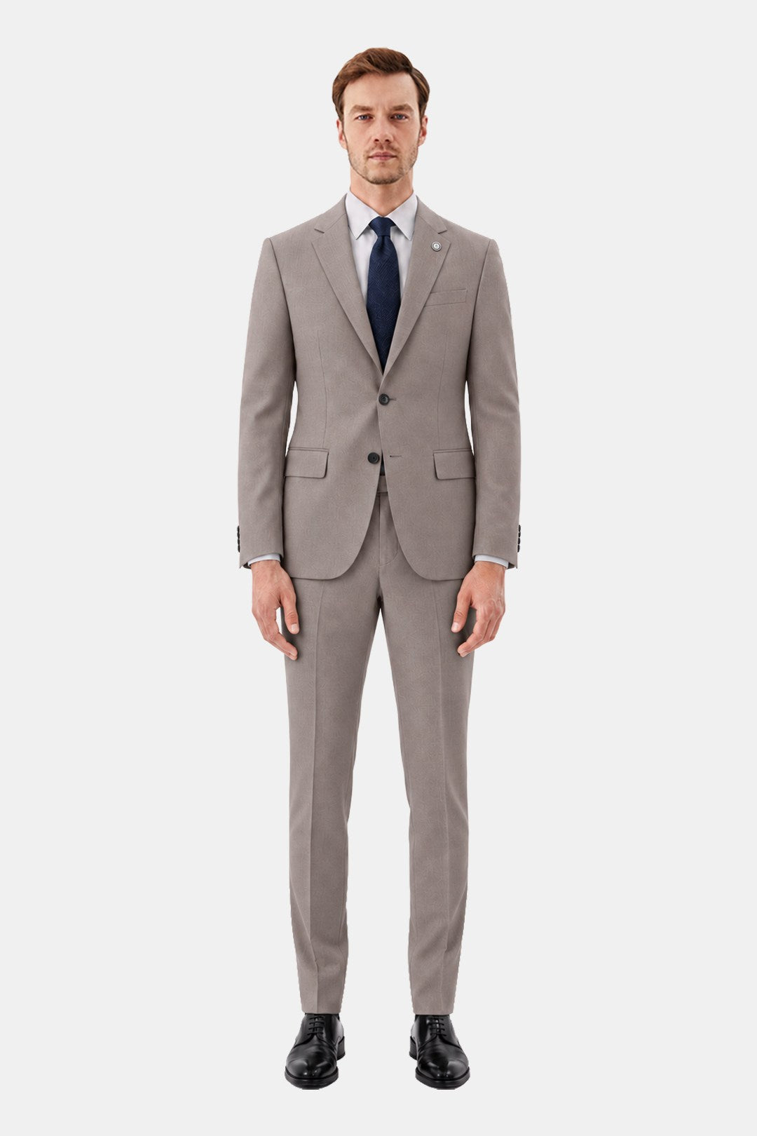 Bej SABRİ ÖZEL SLIM FIT TAKIM ELBİSE