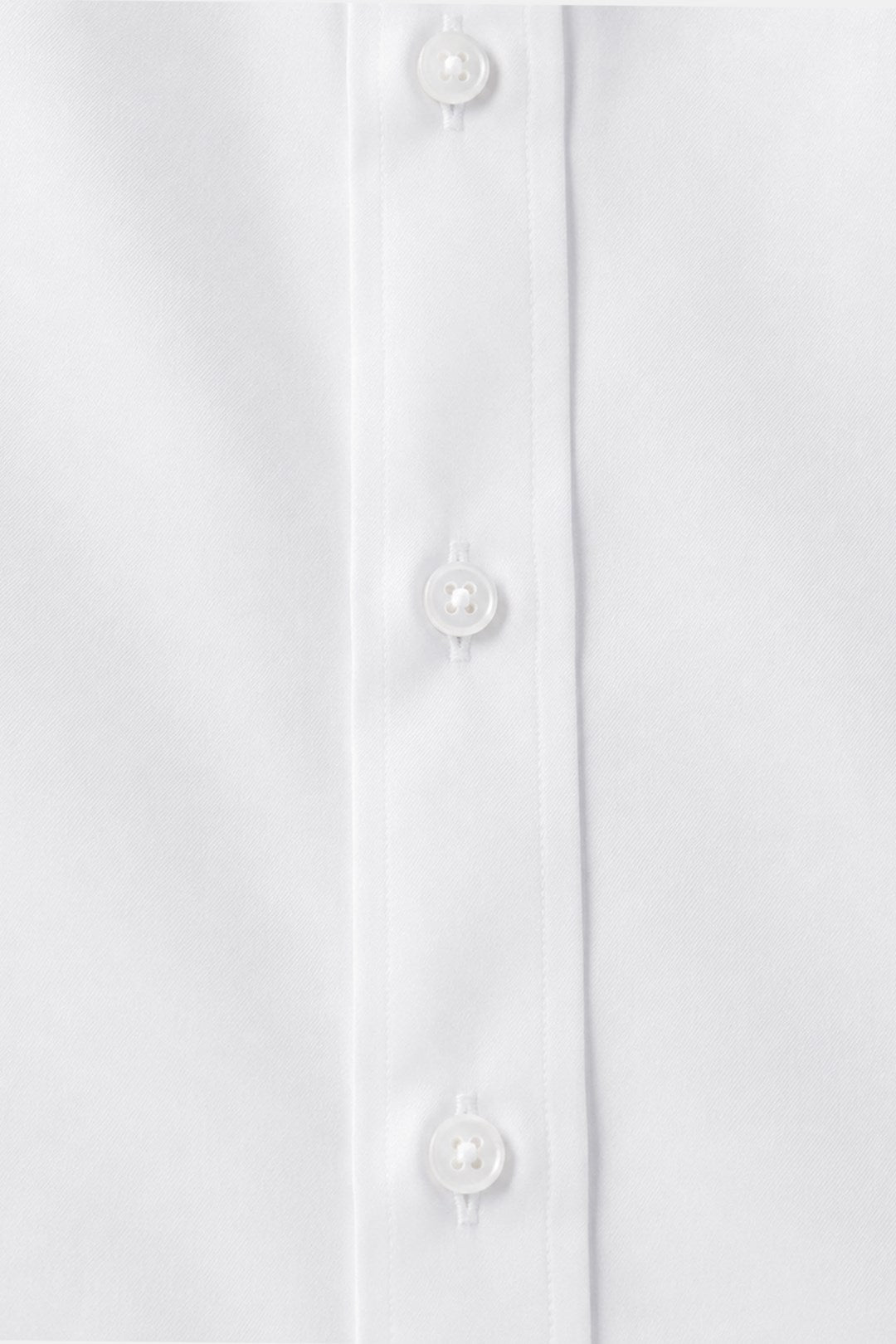 Beyaz %100 Pamuk Regular Fit Sivri Yaka Uzun Kollu Gömlek