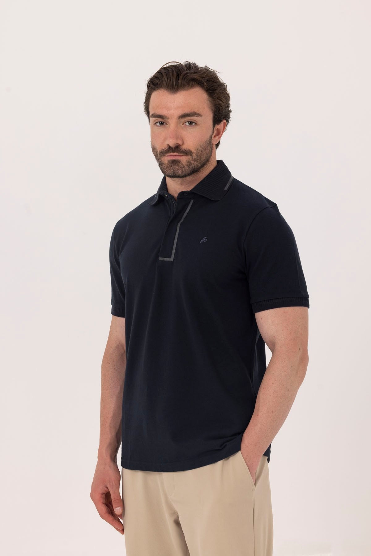 Reglan Biyeli Triko Yaka 30/1 Pike T-Shırt