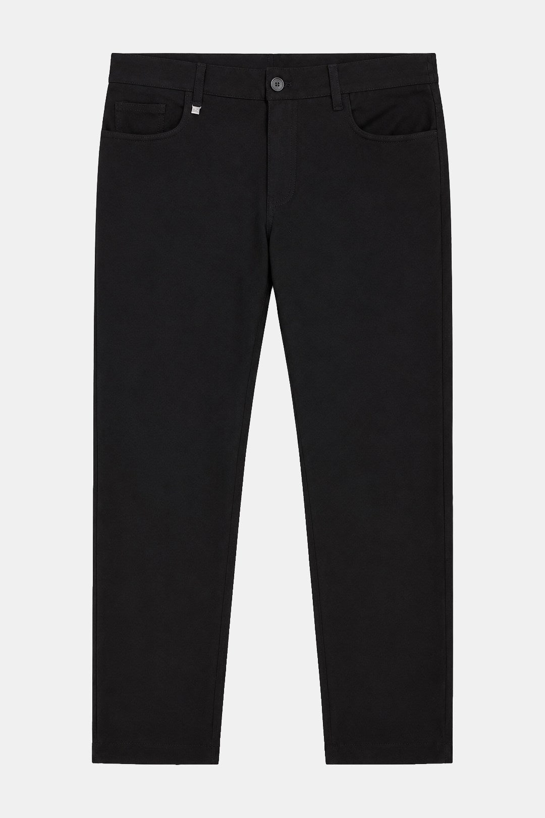 Erkek Siyah Normal Kesim Regular Fit Pantolon