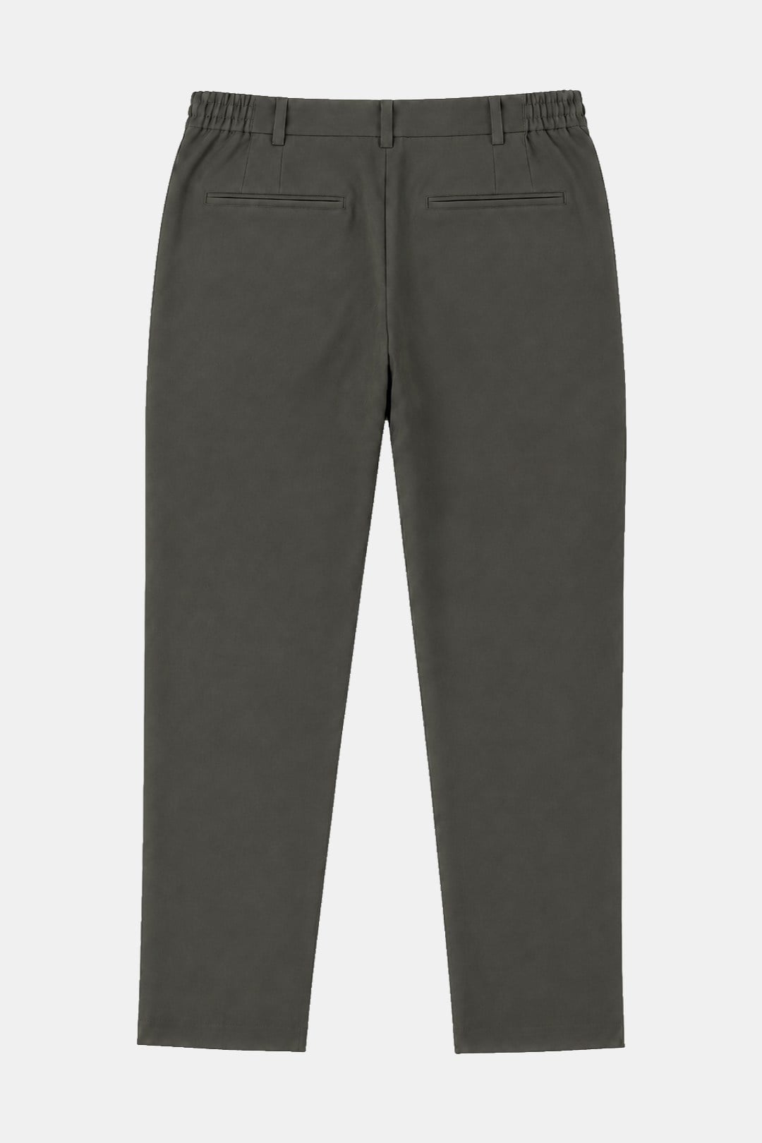 Haki Slim Fit Bel Bağcıklı Paraşüt Pantolon
