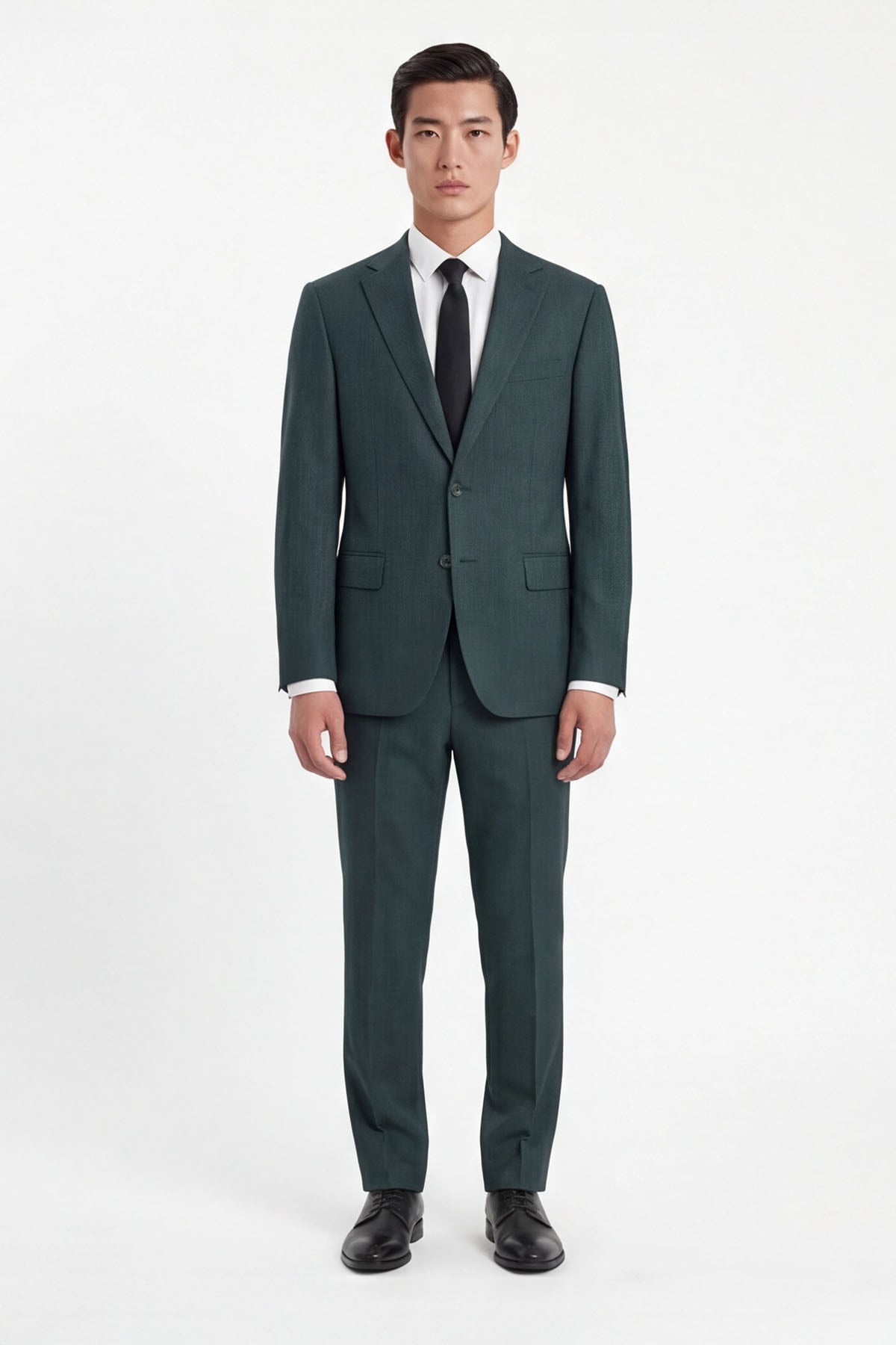 Giotelli Erkek Haki Dar Kesim Slim Fit Pamuklu Dokuma Normal Bel 4 Drop Klasik Takım Elbise