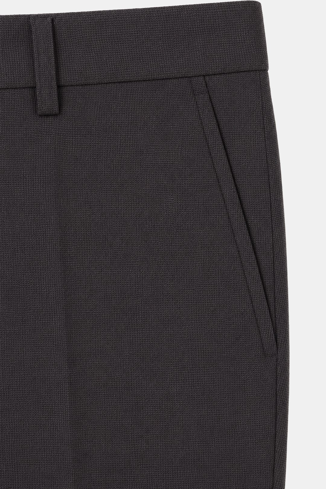 Kahve Slim Fit Normal Bel 6 Drop Mono Yaka Takım Elbise