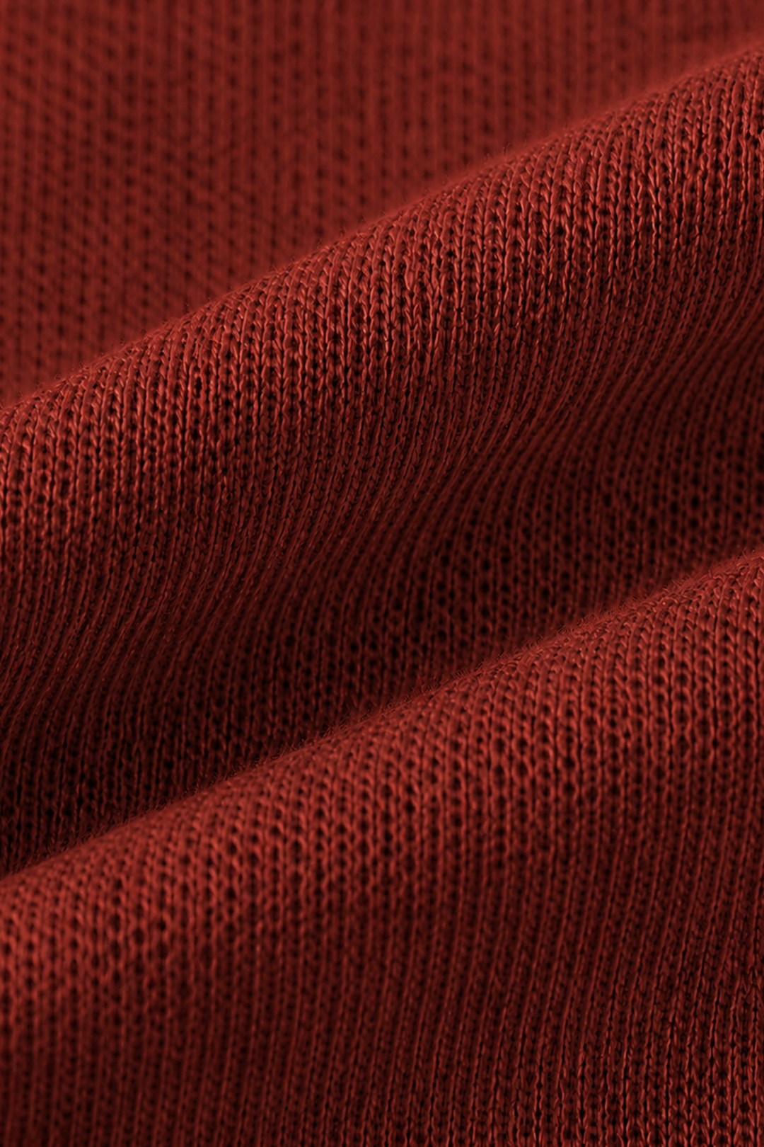 Kiremit Kırmızısı SUPERFINE MERSERIZE COTTON T-SHIRT